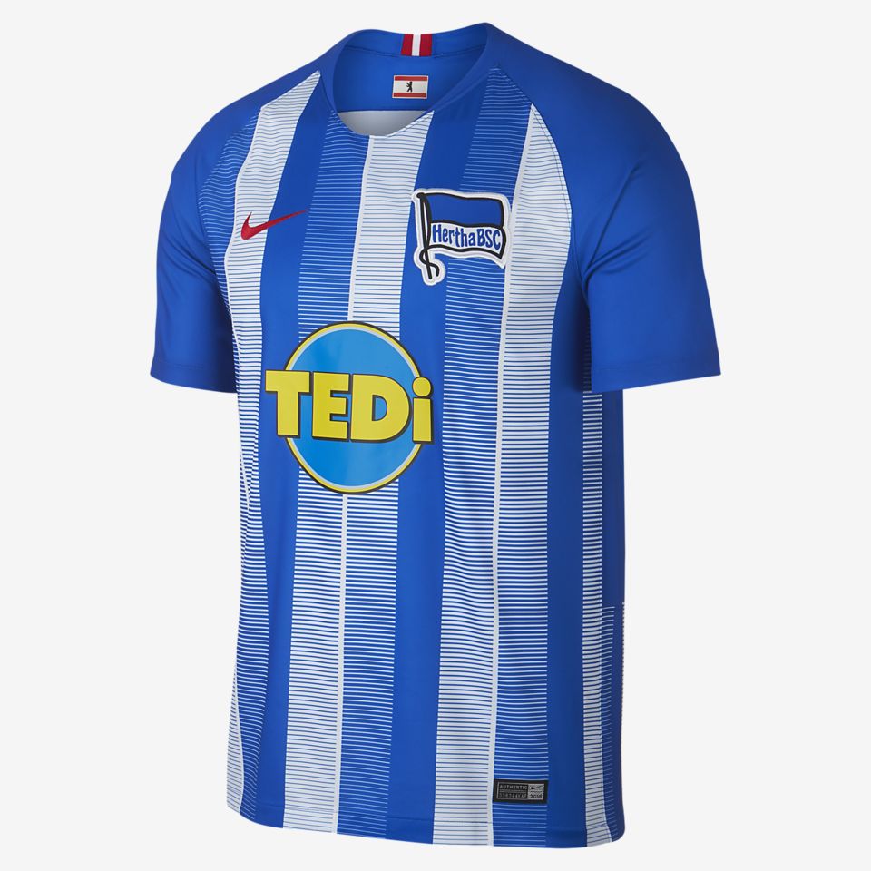 Hertha Berlin 2018/19 Stadium Home Jersey Hertha Berlin 2018/19 Stadium Home Jersey