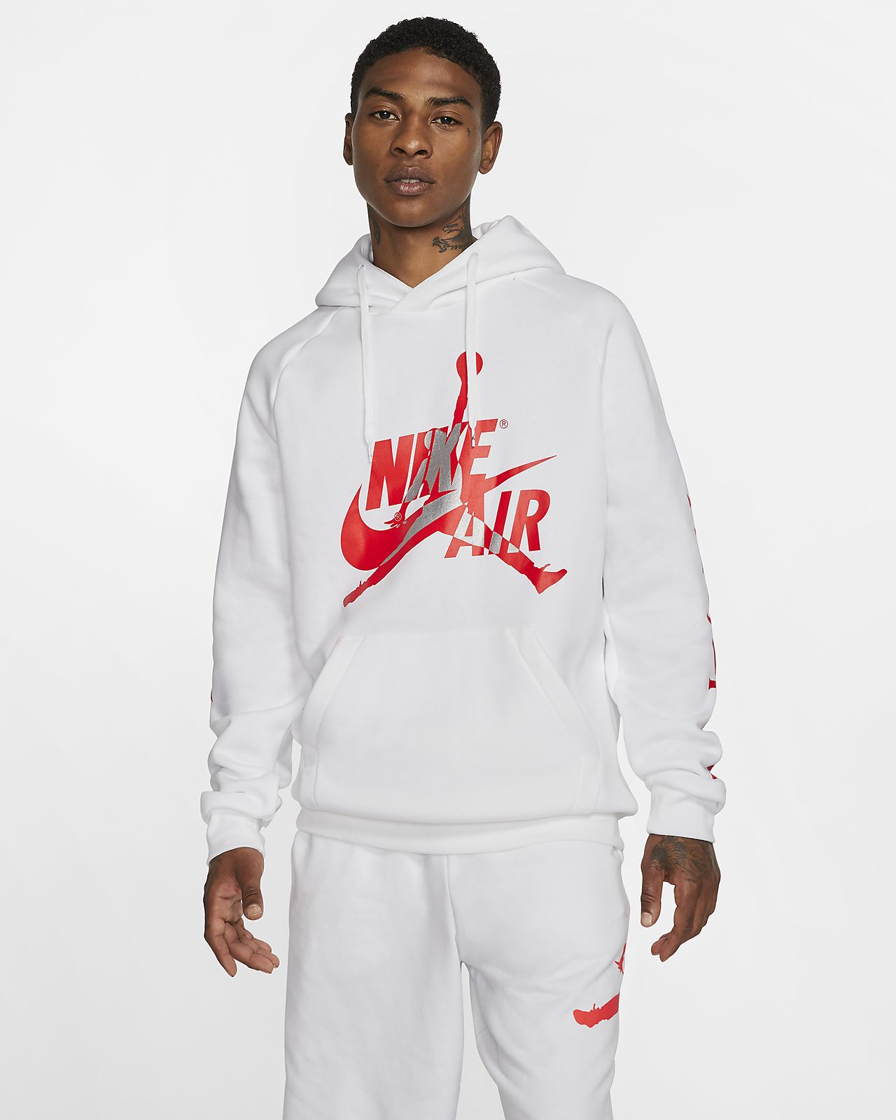 NIKE JORDAN JUMPMAN Fleece PO Hoodie Kapuzenpullover NIKE JORDAN JUMPMAN Fleece PO Hoodie Kapuzenpullover
