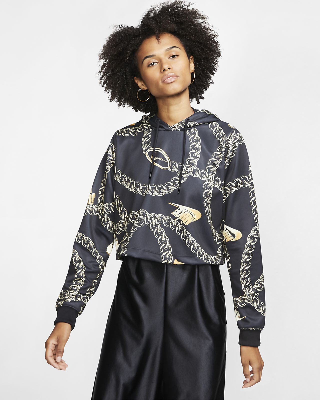 nike sportswear quilted funnel neck pullover nike sportswear quilted funnel neck pullover