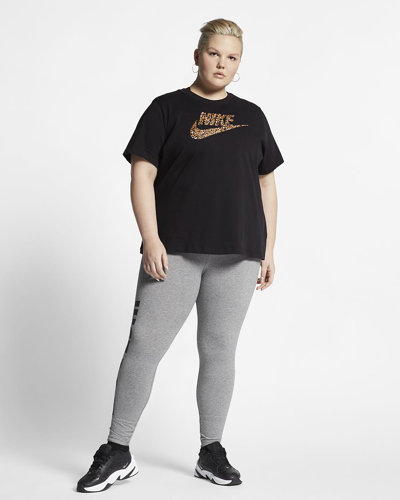 Nike Sportswear Animal Print Women's Short-Sleeve Top (Plus Size)
