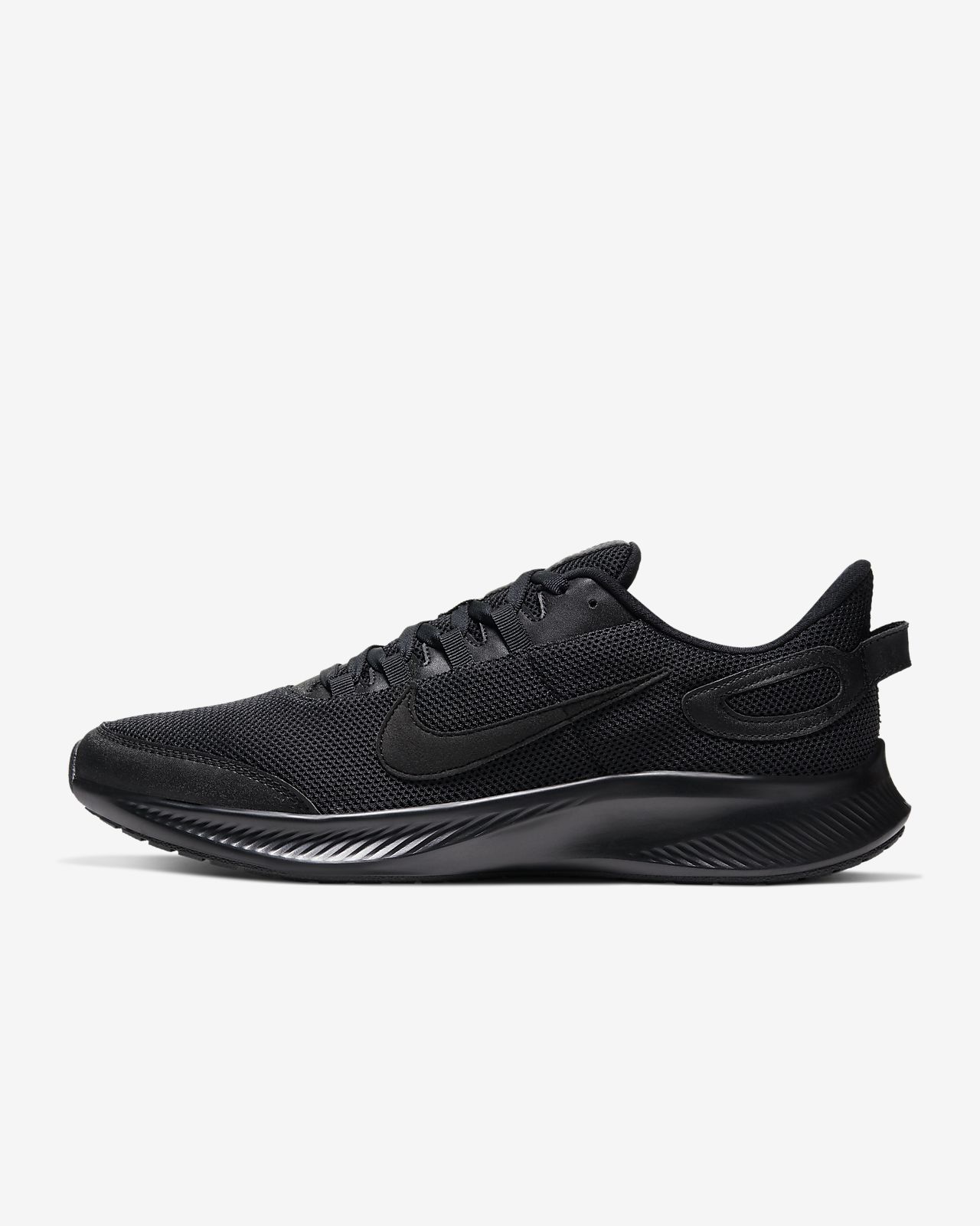 nike running shoes black