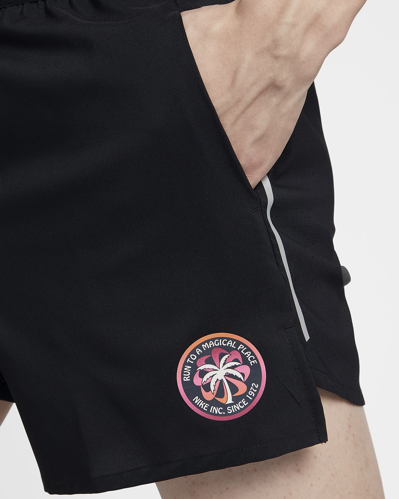 run to a magical place nike shorts
