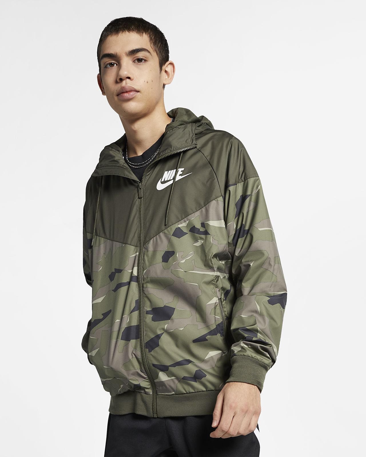 nike windrunner camo