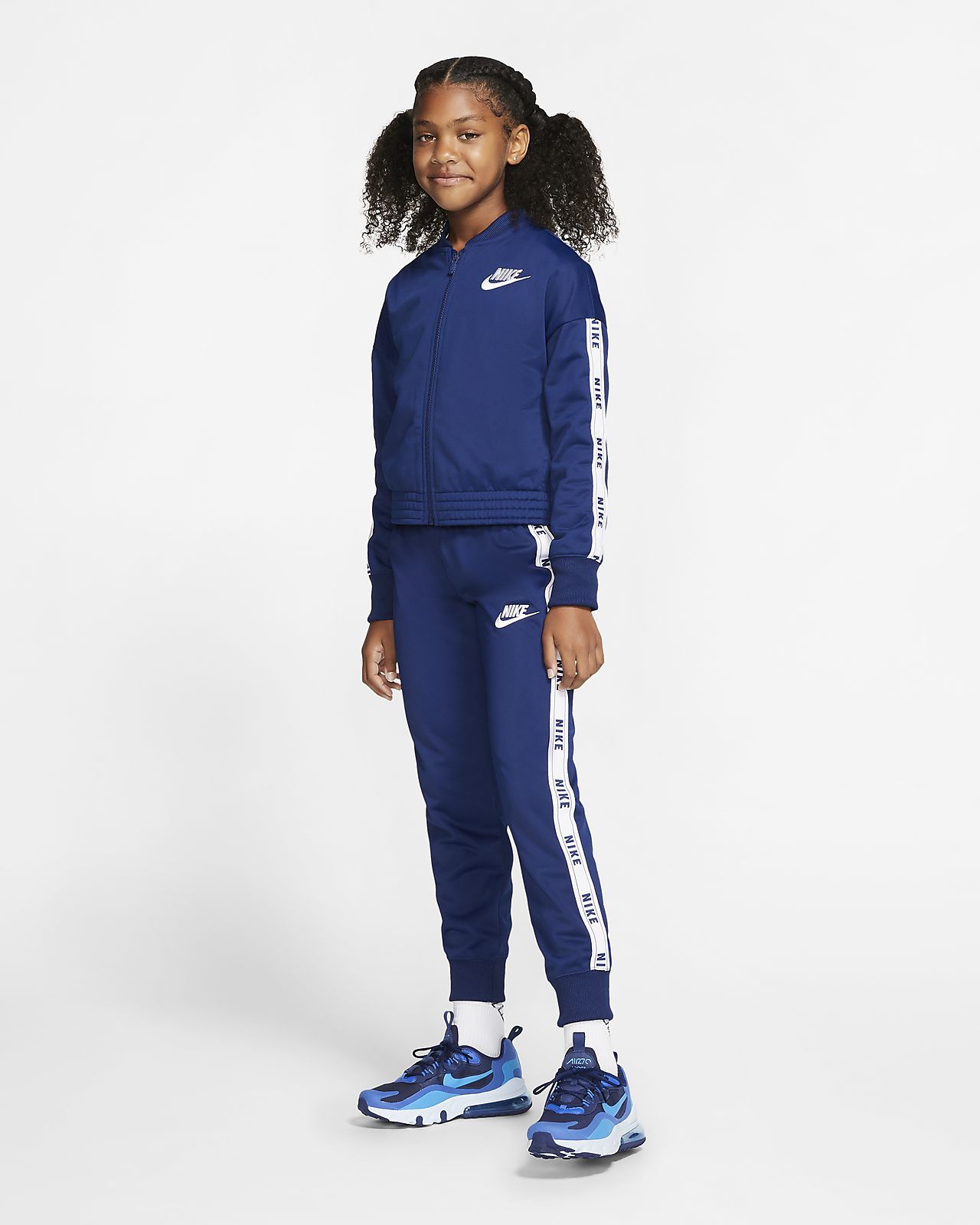 girl in tracksuit