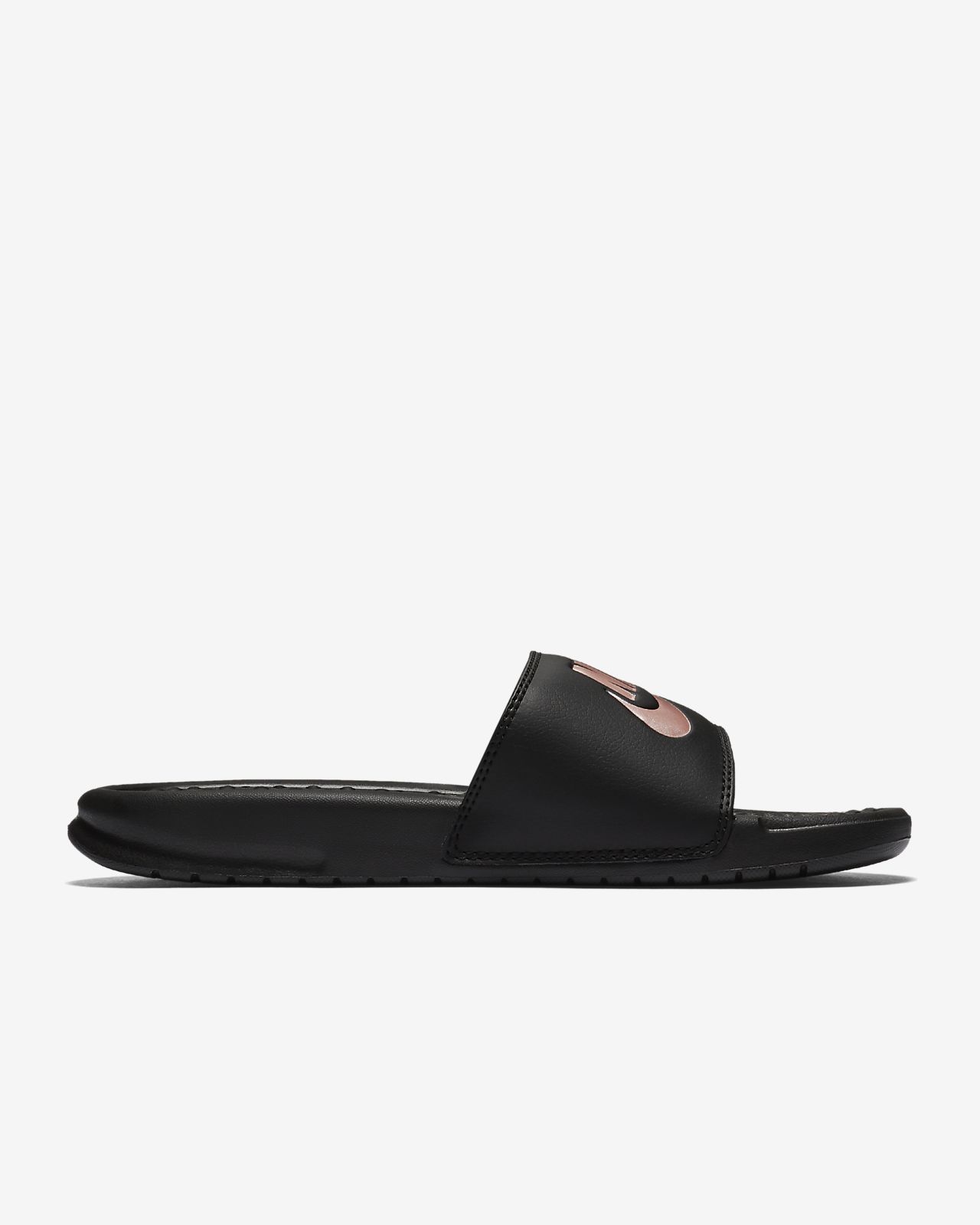 nike benassi jdi rose gold