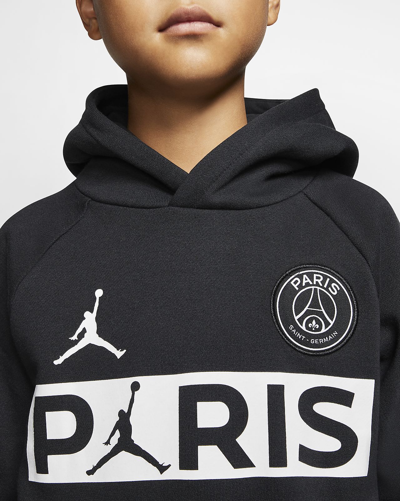 PSG Big Kids' (Boys') Fleece Pullover Hoodie PSG Big Kids' (Boys') Fleece Pullover Hoodie