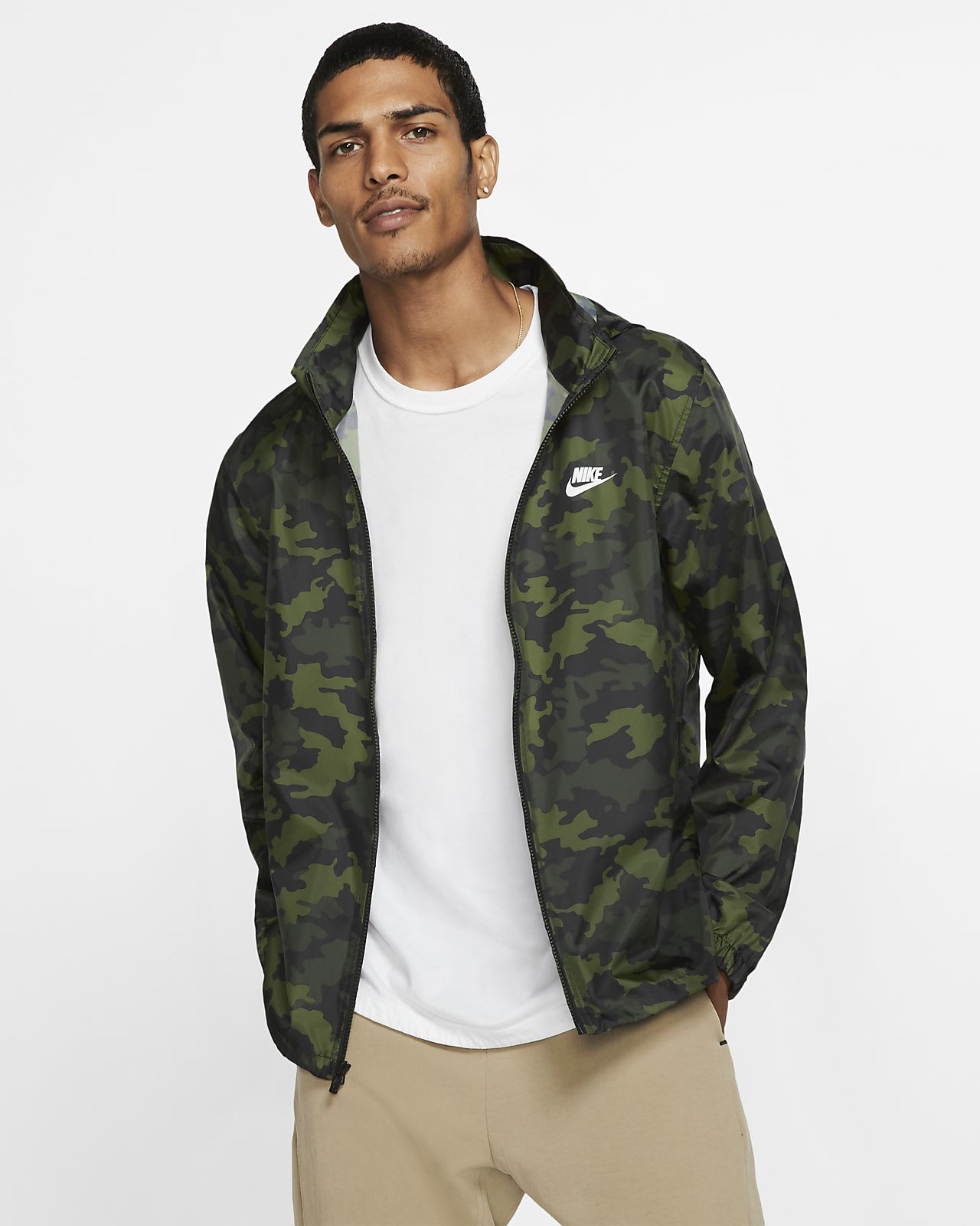 nike khaki tracksuit mens