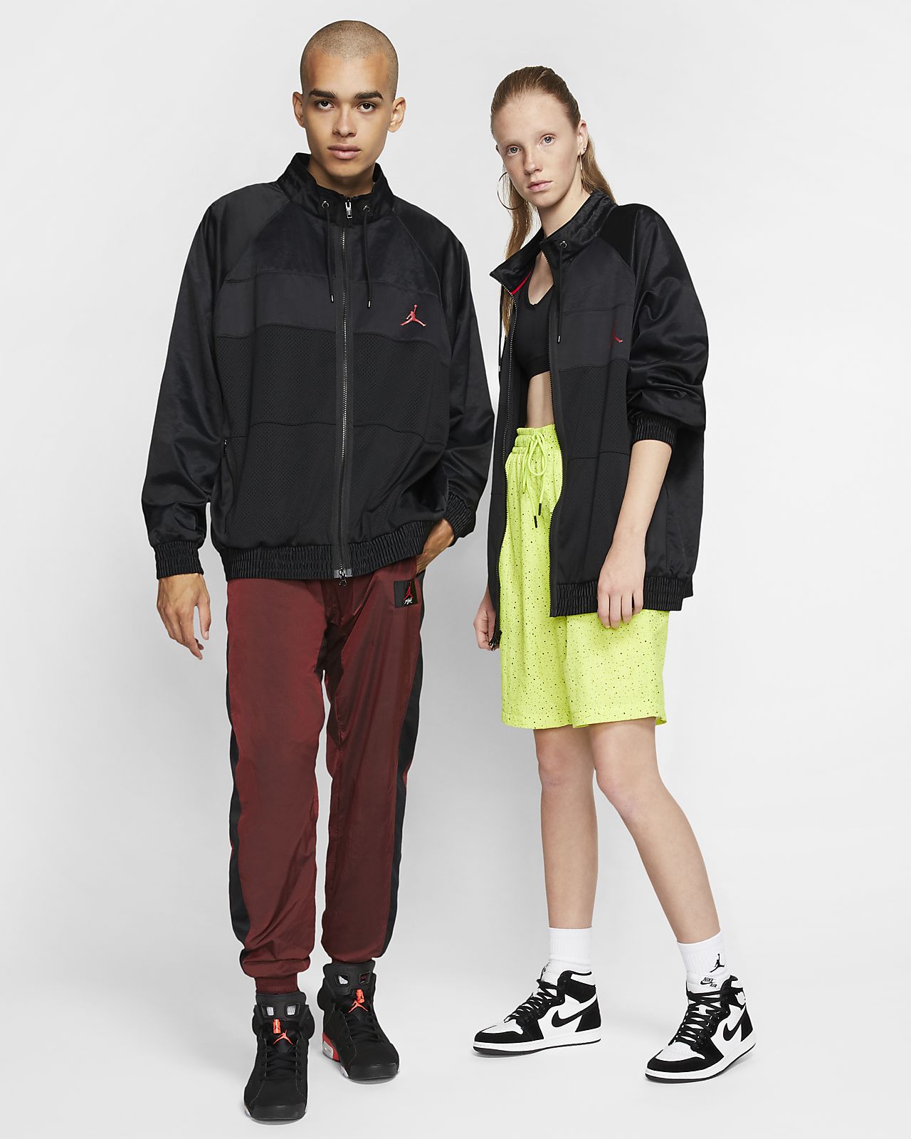 Nike Air Jordan AJ Flight Mitglied Herren Jacke (schwarz Nike Air Jordan AJ Flight Mitglied Herren Jacke (schwarz