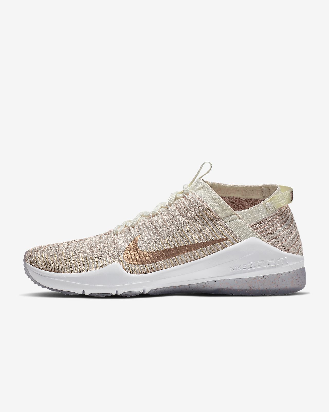 Nike Air Zoom Fearless Flyknit 2 Metallic Damen-Trainingsschuh Nike Air Zoom Fearless Flyknit 2 Metallic Damen-Trainingsschuh