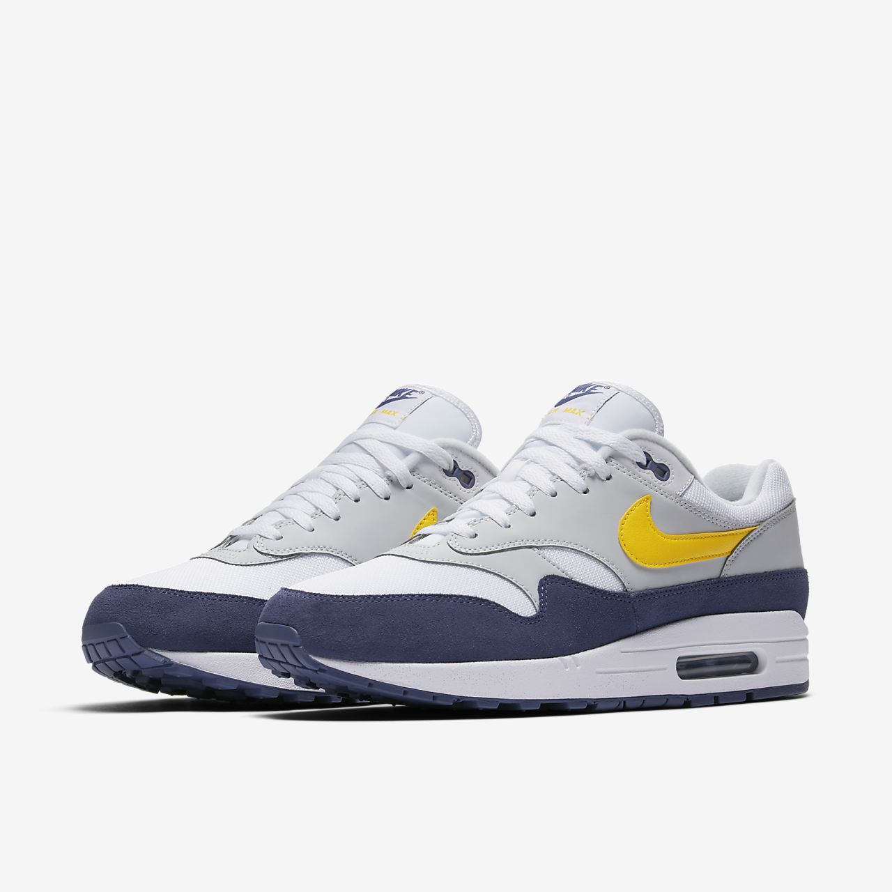 nike air max 1 wit/gum yellow/metallic silver/pure platinum nike air max 1 wit/gum yellow/metallic silver/pure platinum