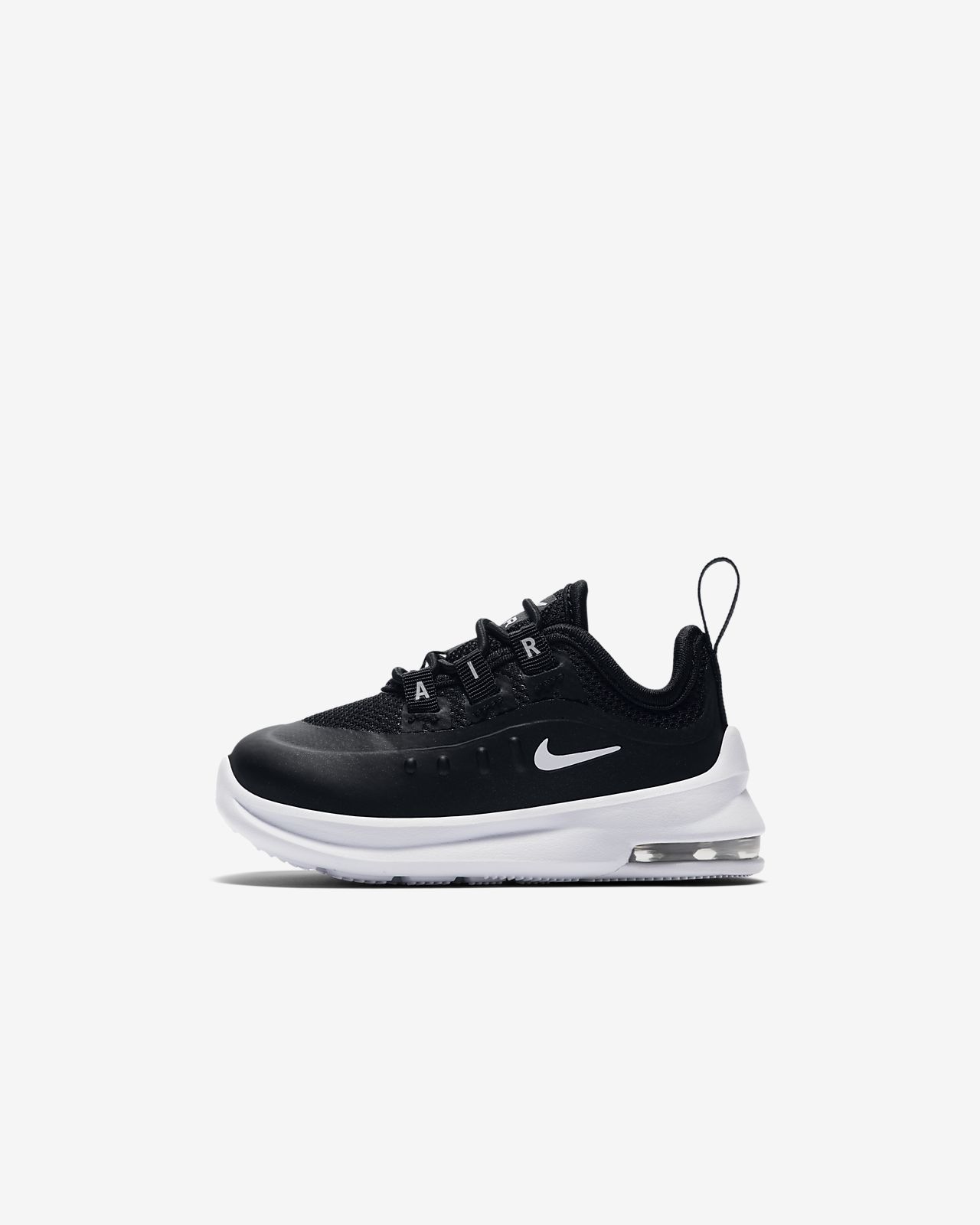 infant air max axis trainer white / black