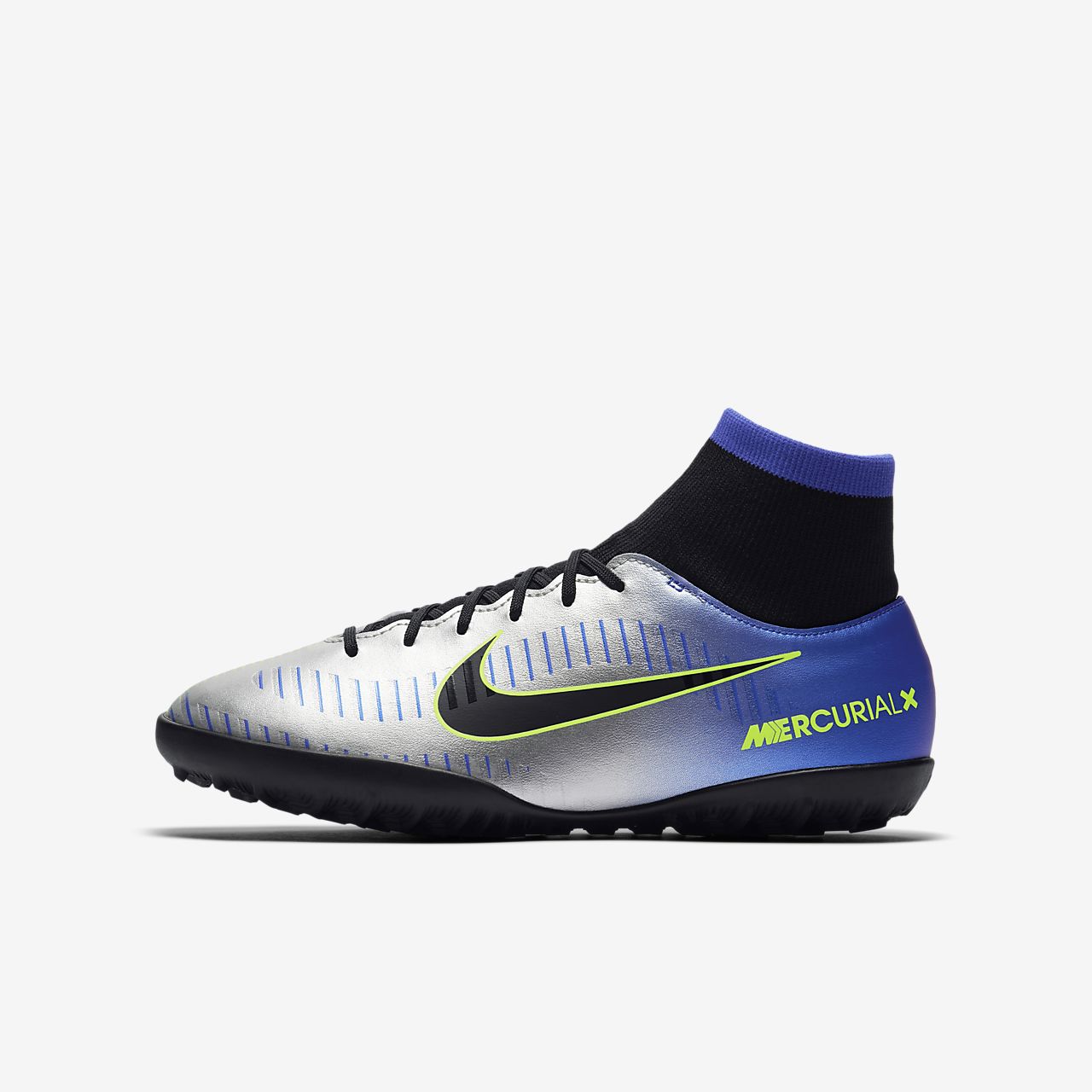 Nike Jr. MercurialX Victory VI Dynamic Fit Neymar TF (921492-407) Boy Football Boots Black/Blue Nike Jr. MercurialX Victory VI Dynamic Fit Neymar TF (921492-407) Boy Football Boots Black/Blue