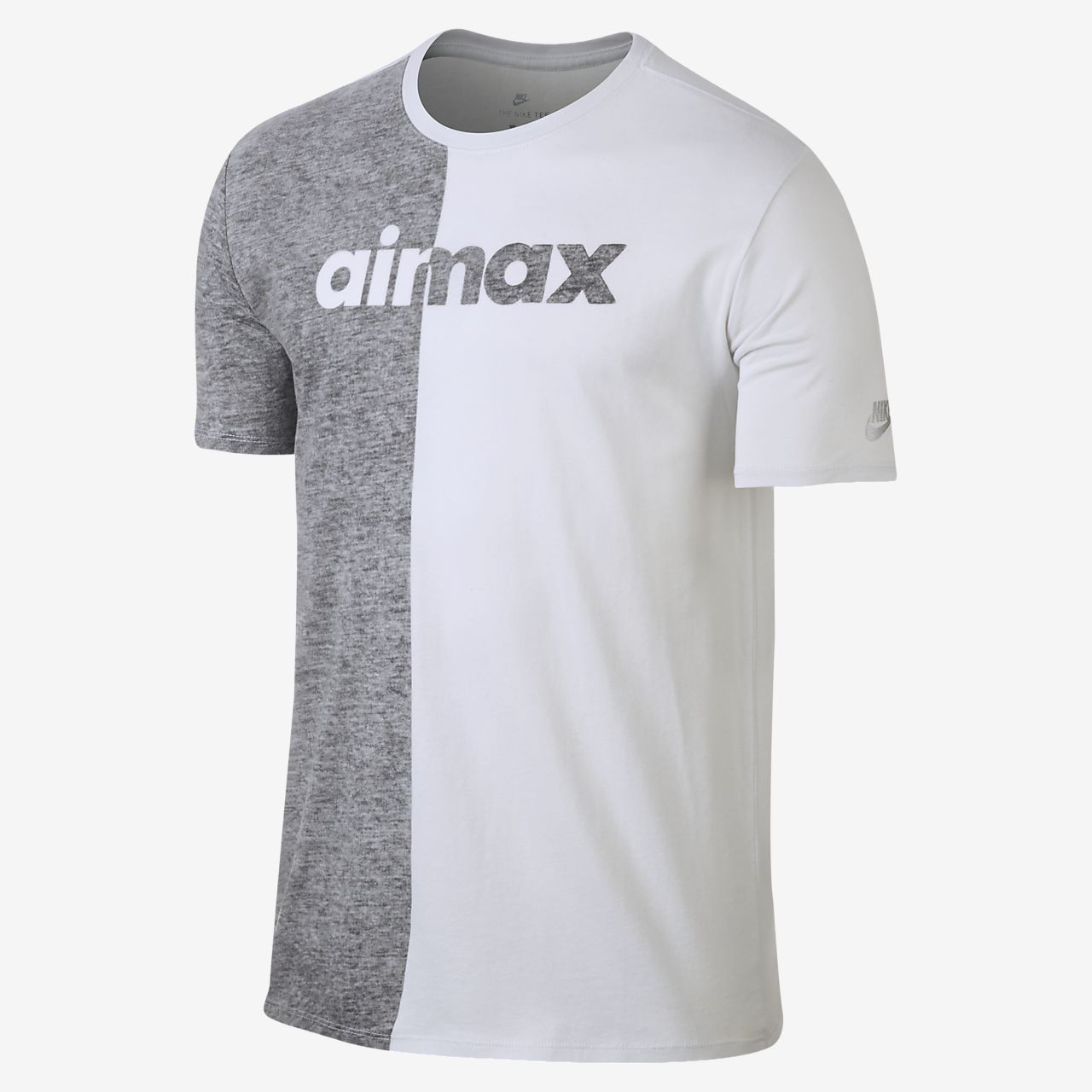 white nike air max t shirt