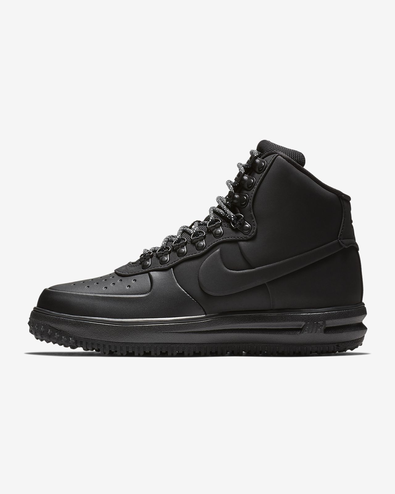 all black nike duck boots