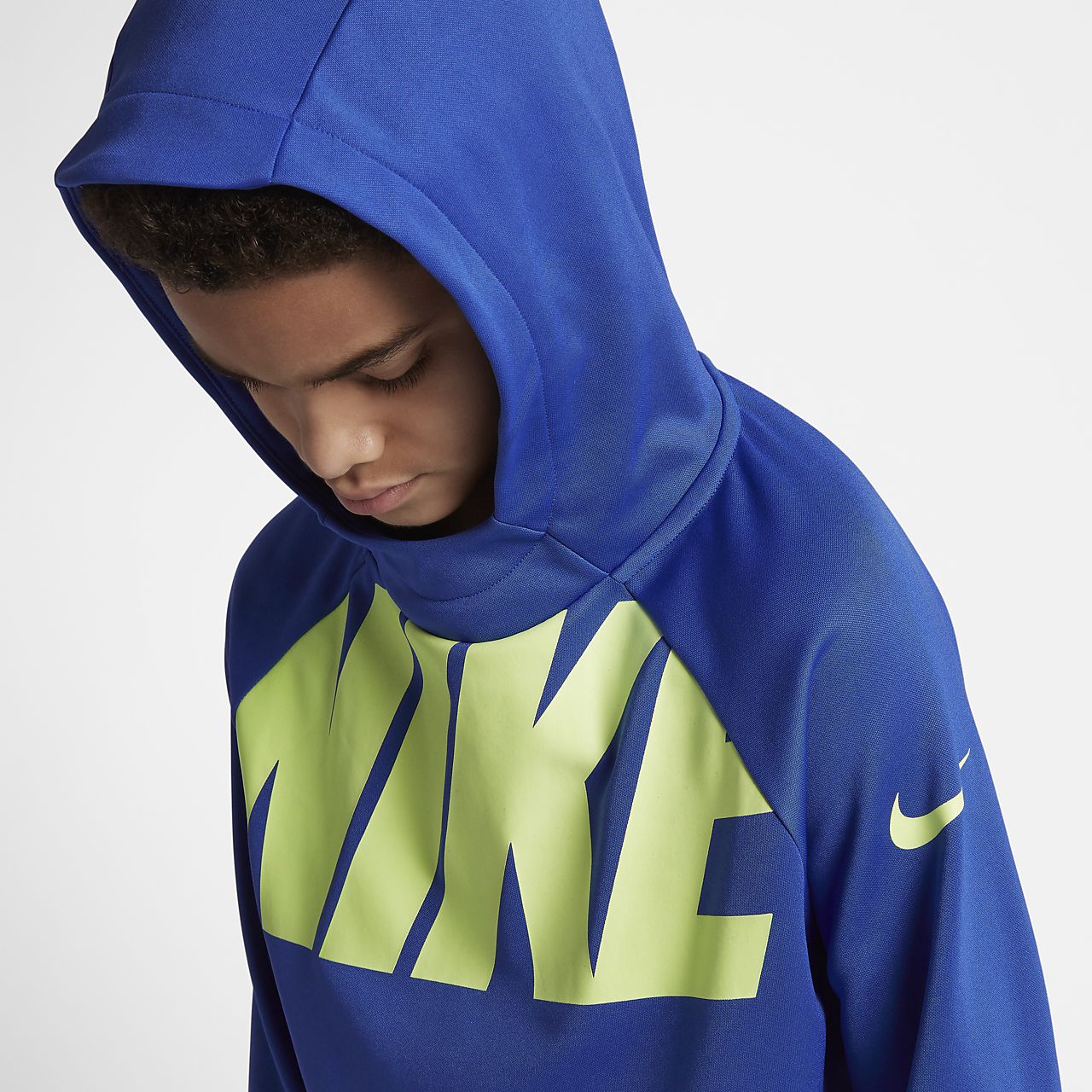 nike boys training hoodie