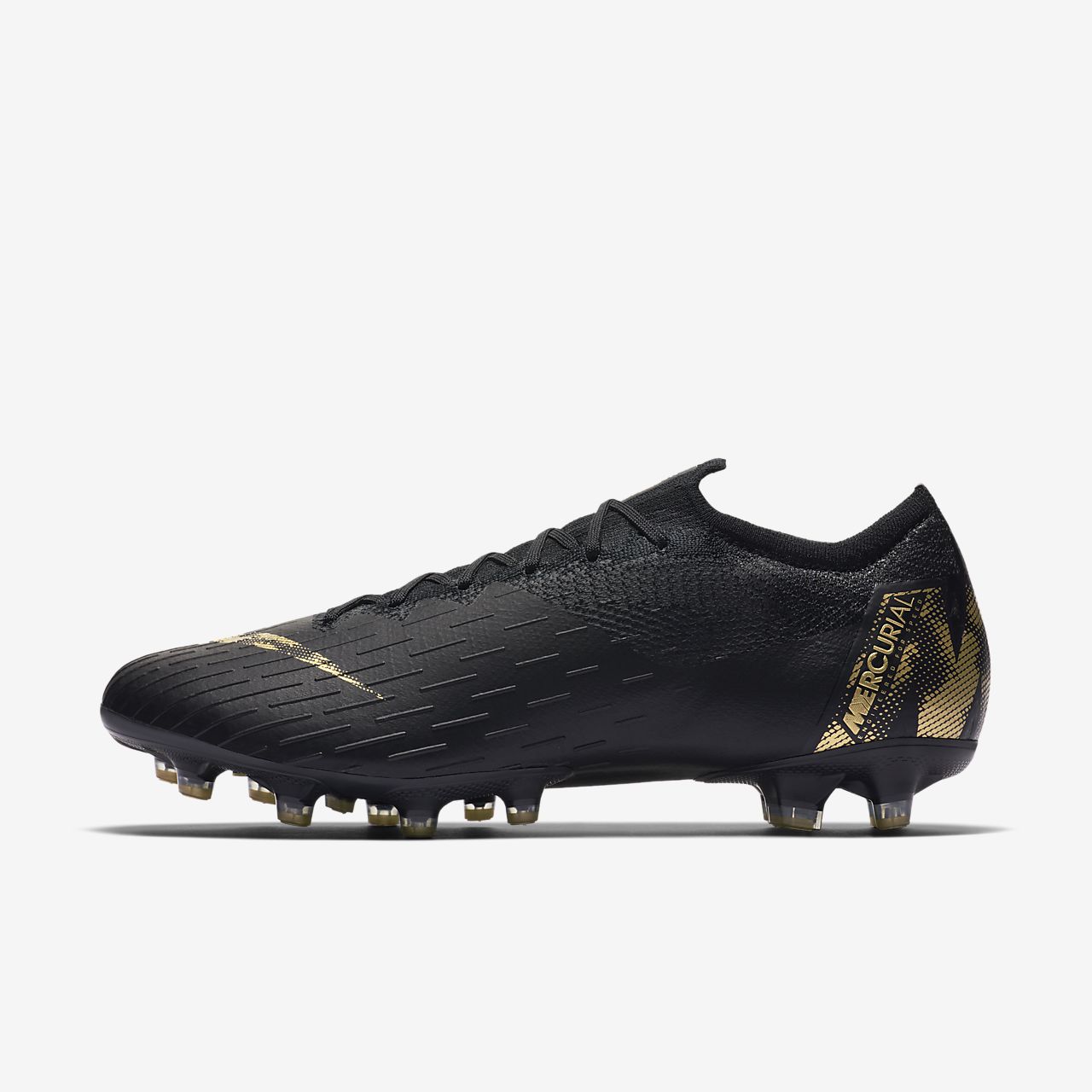 black and gold nike football boots