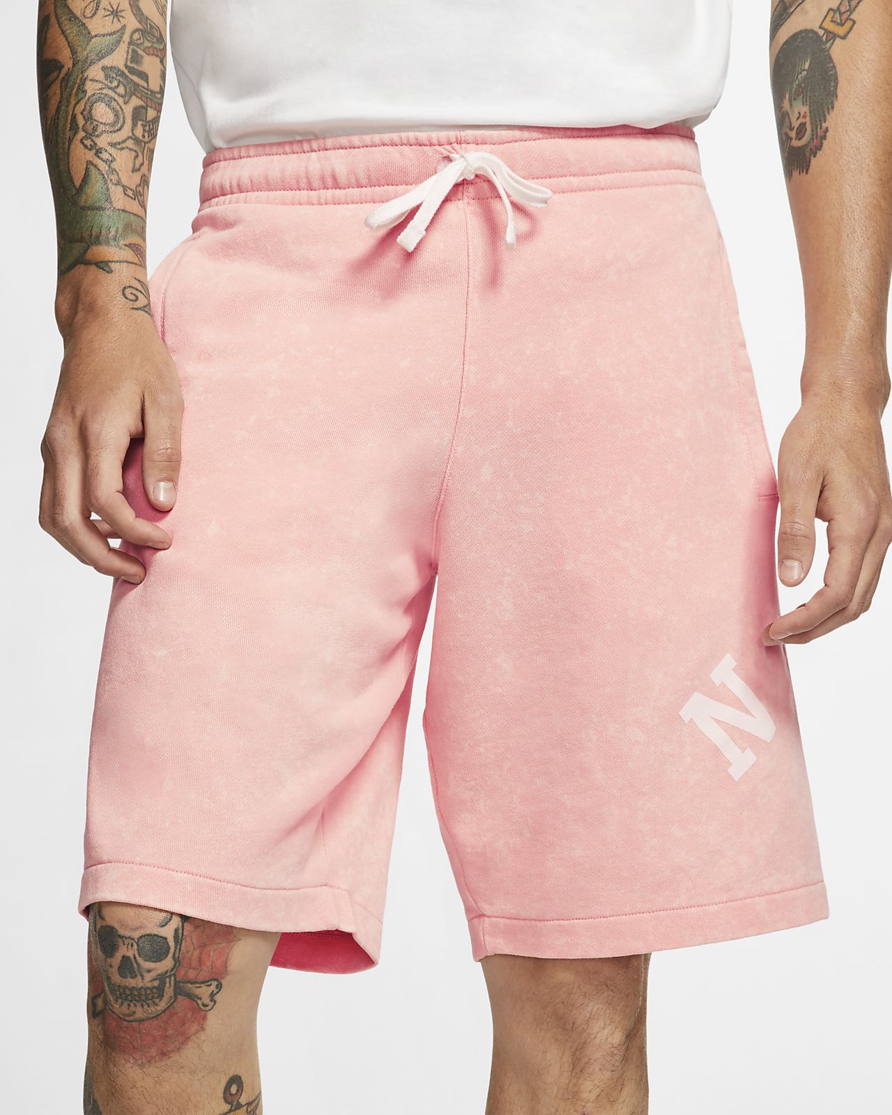 nike men's sportswear french terry wash shorts