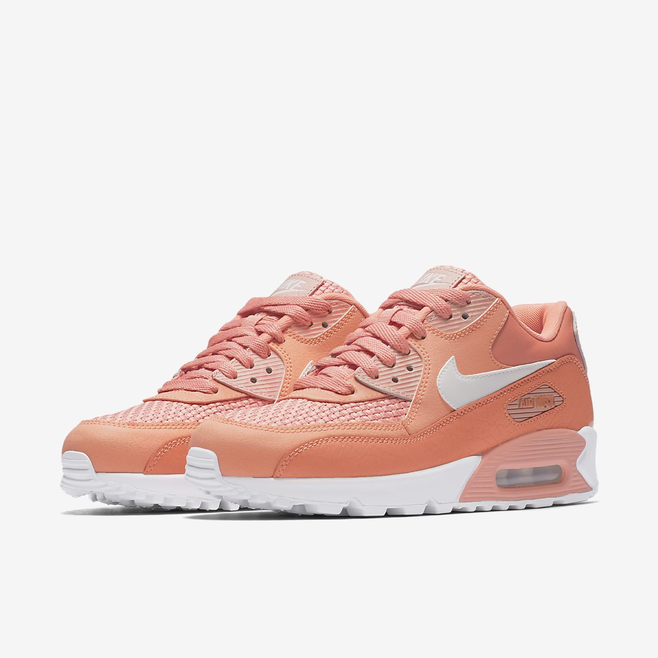 nike air max 90 coral and white nike air max 90 coral and white