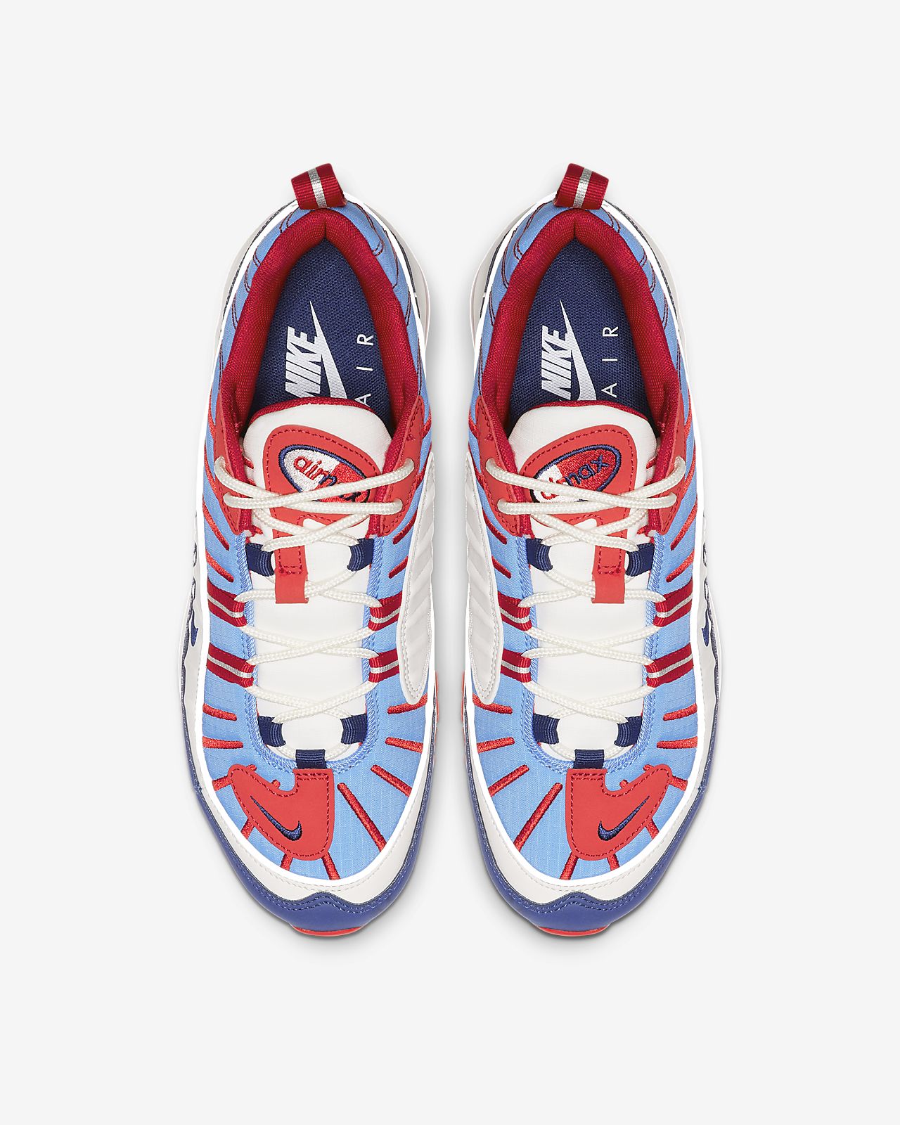 air max 98 summit white blue void red