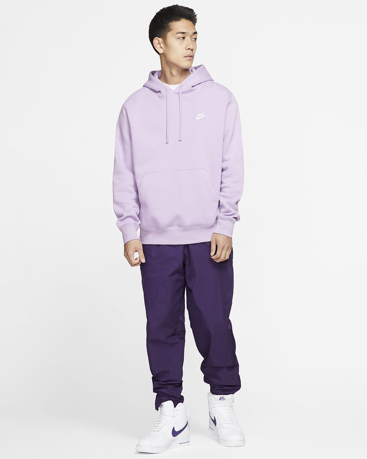 lilac joggers nike