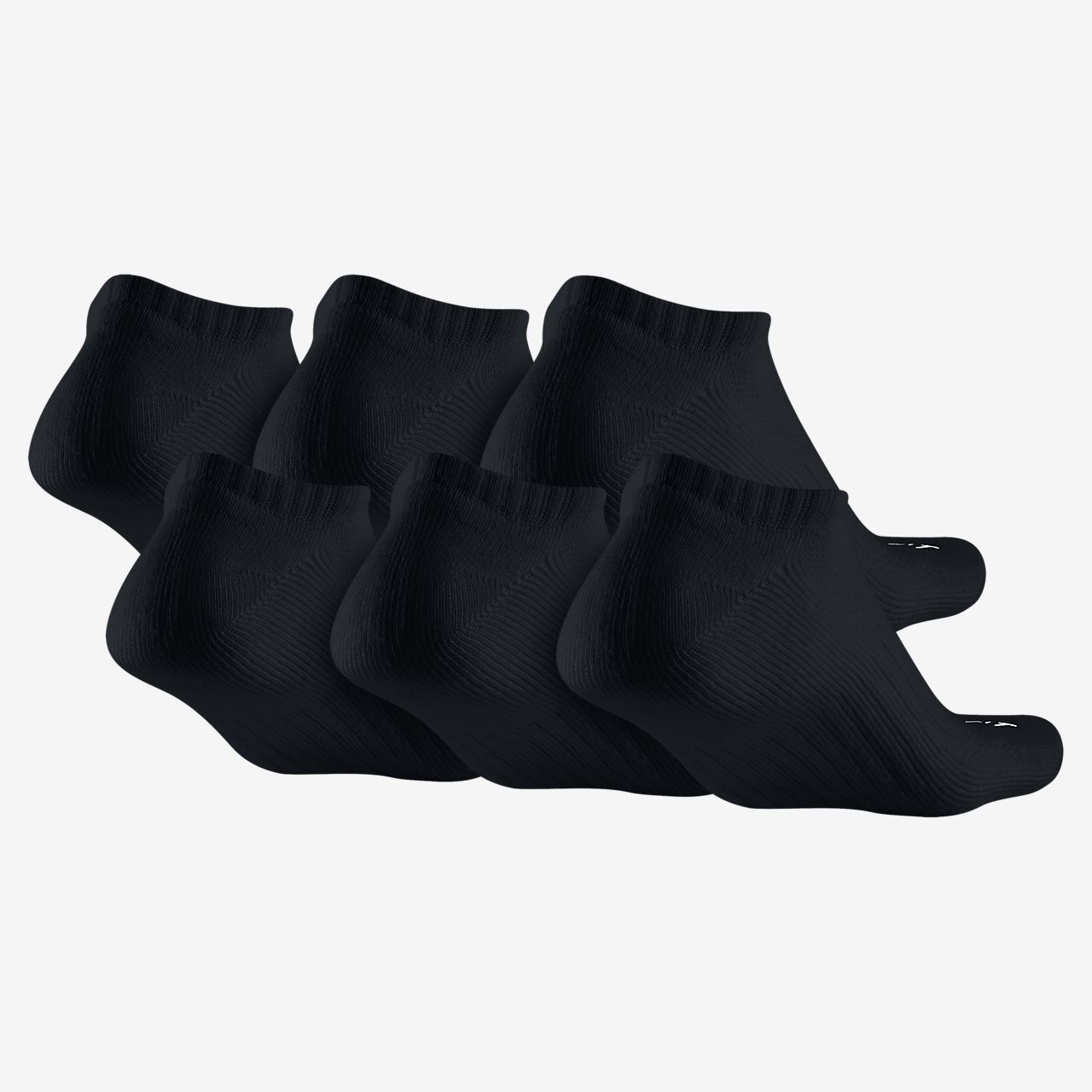 Nike DriFIT NoShow Training Socks (Large/6 Pair).
