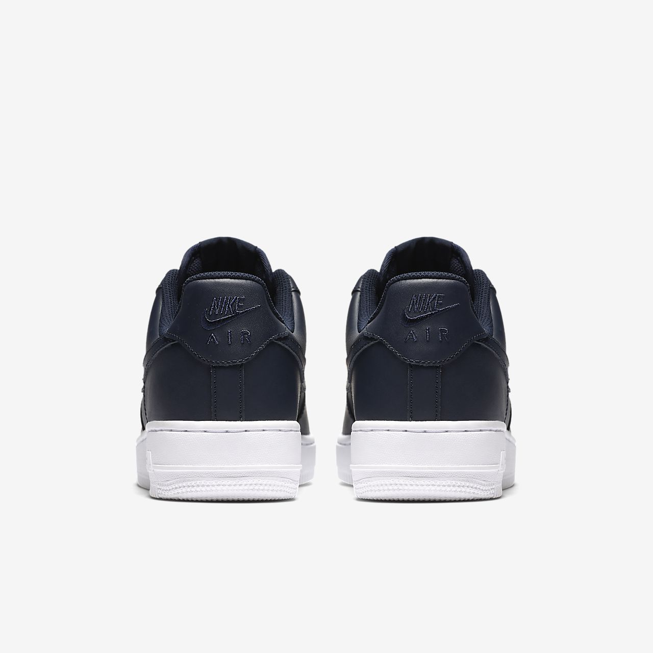 air force 1'07 erkek siyah sneaker