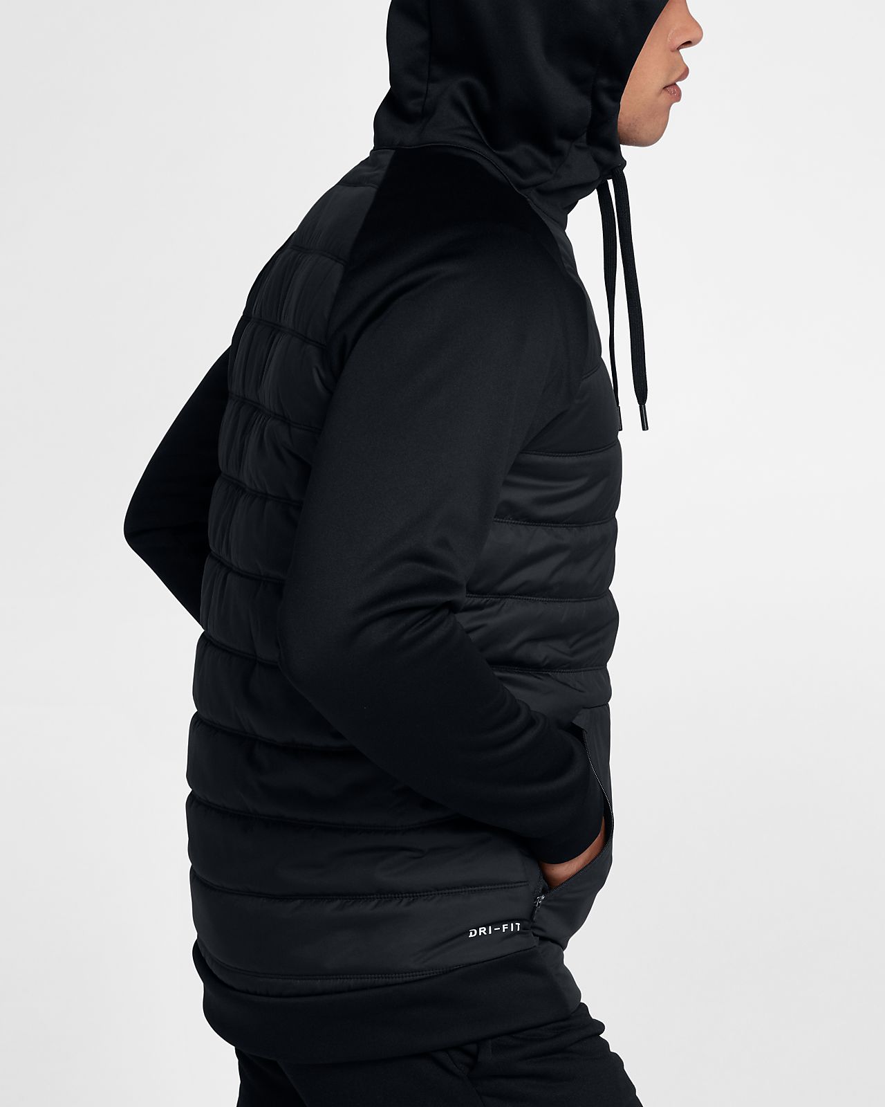 nike mens hooded winter jacket