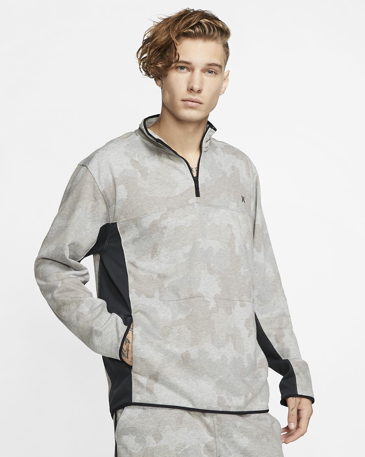 nike fleece top mens