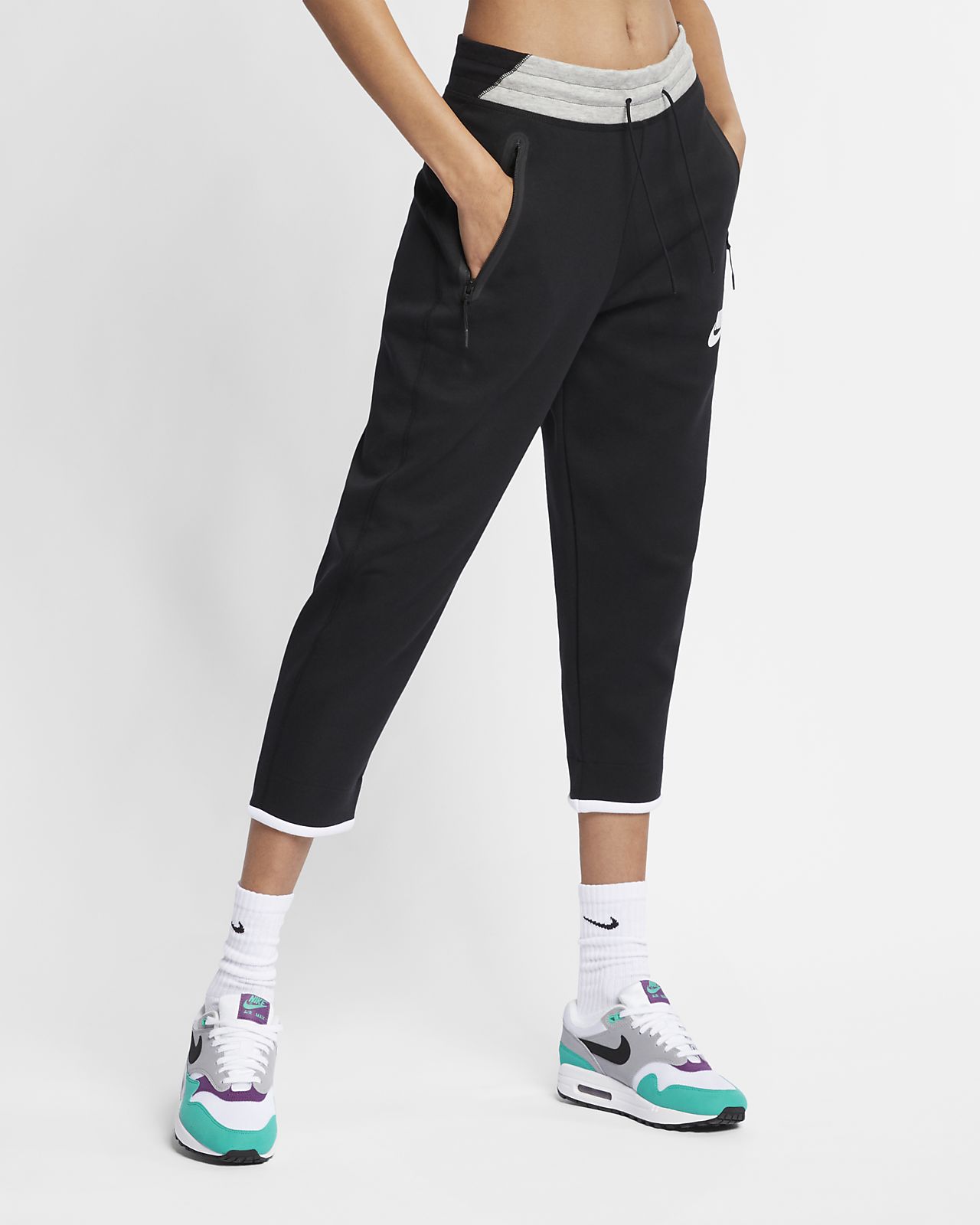 pantalon nike femme noir