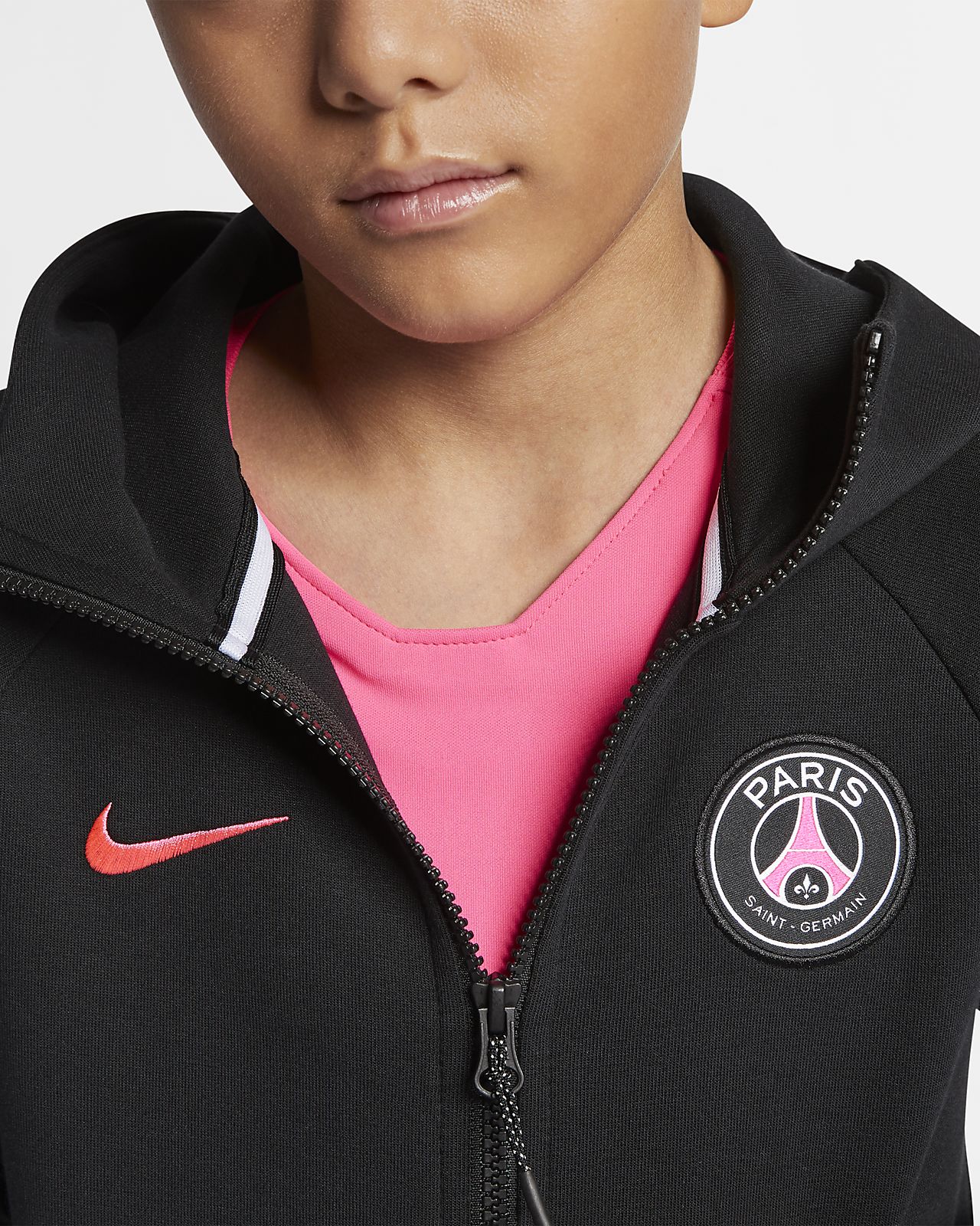 Paris Saint Germain Tech Fleece Hoodie Paris Saint Germain Tech Fleece Hoodie