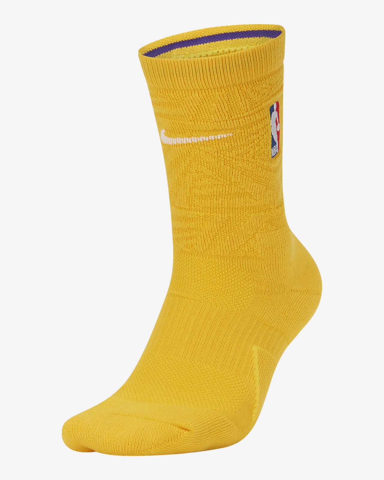 lakers socks nike