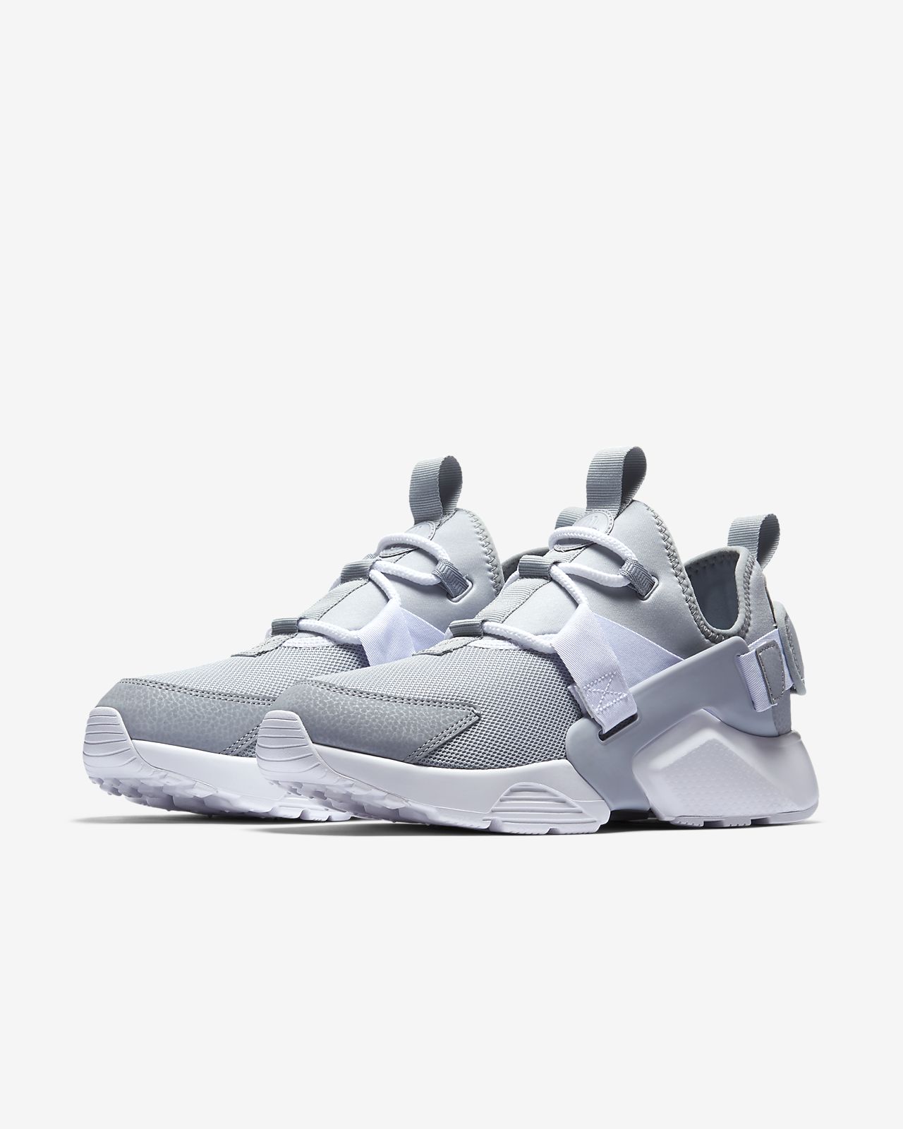 nike huarache low grey