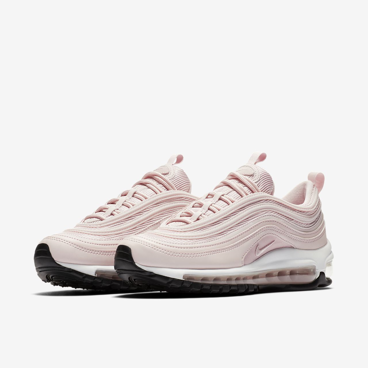 pink & white air max 97