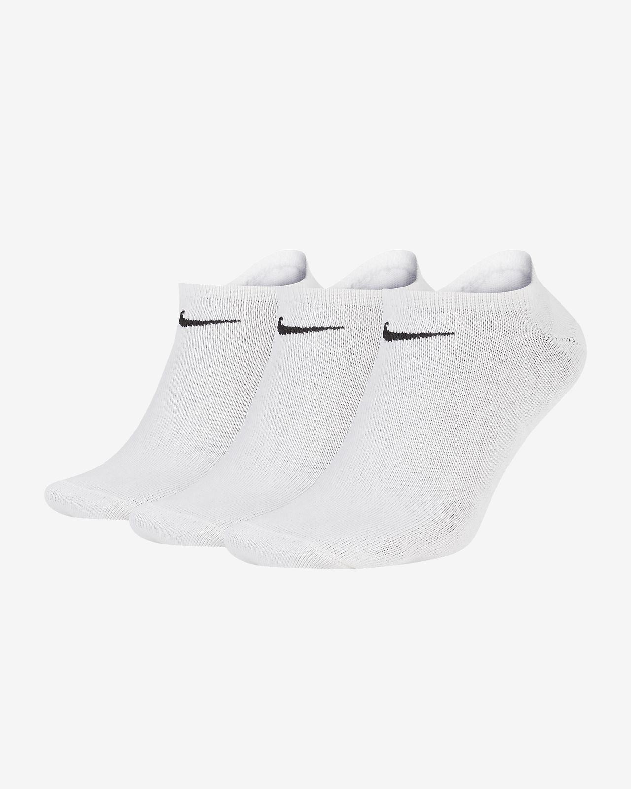 Nike Damen Socken Lightweight No Show 3er weißschwarz Nike Damen Socken Lightweight No Show 3er weißschwarz