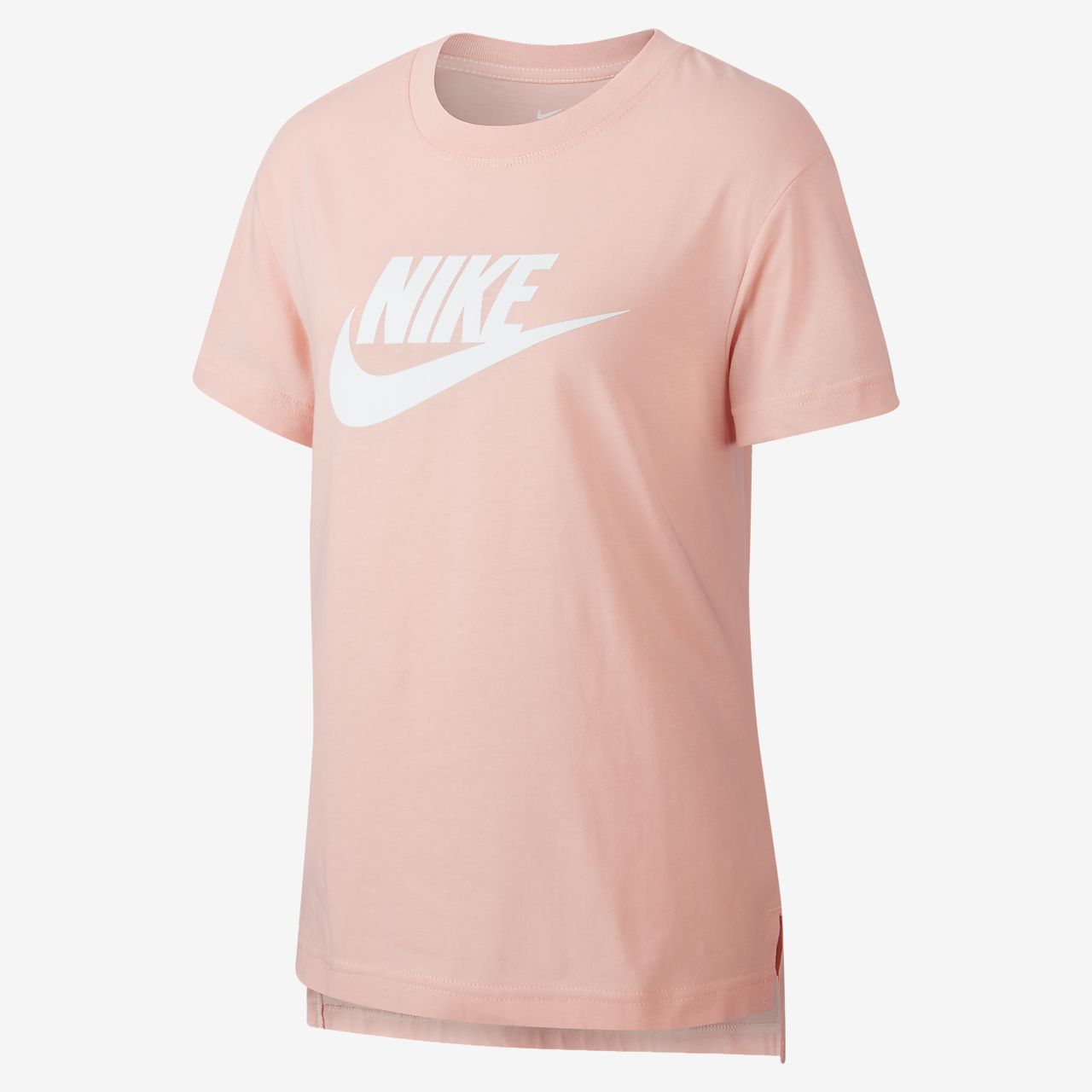 peach nike top