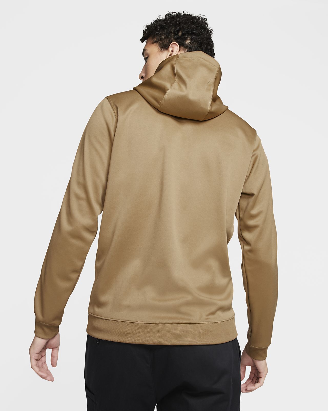 brown nike hoodie