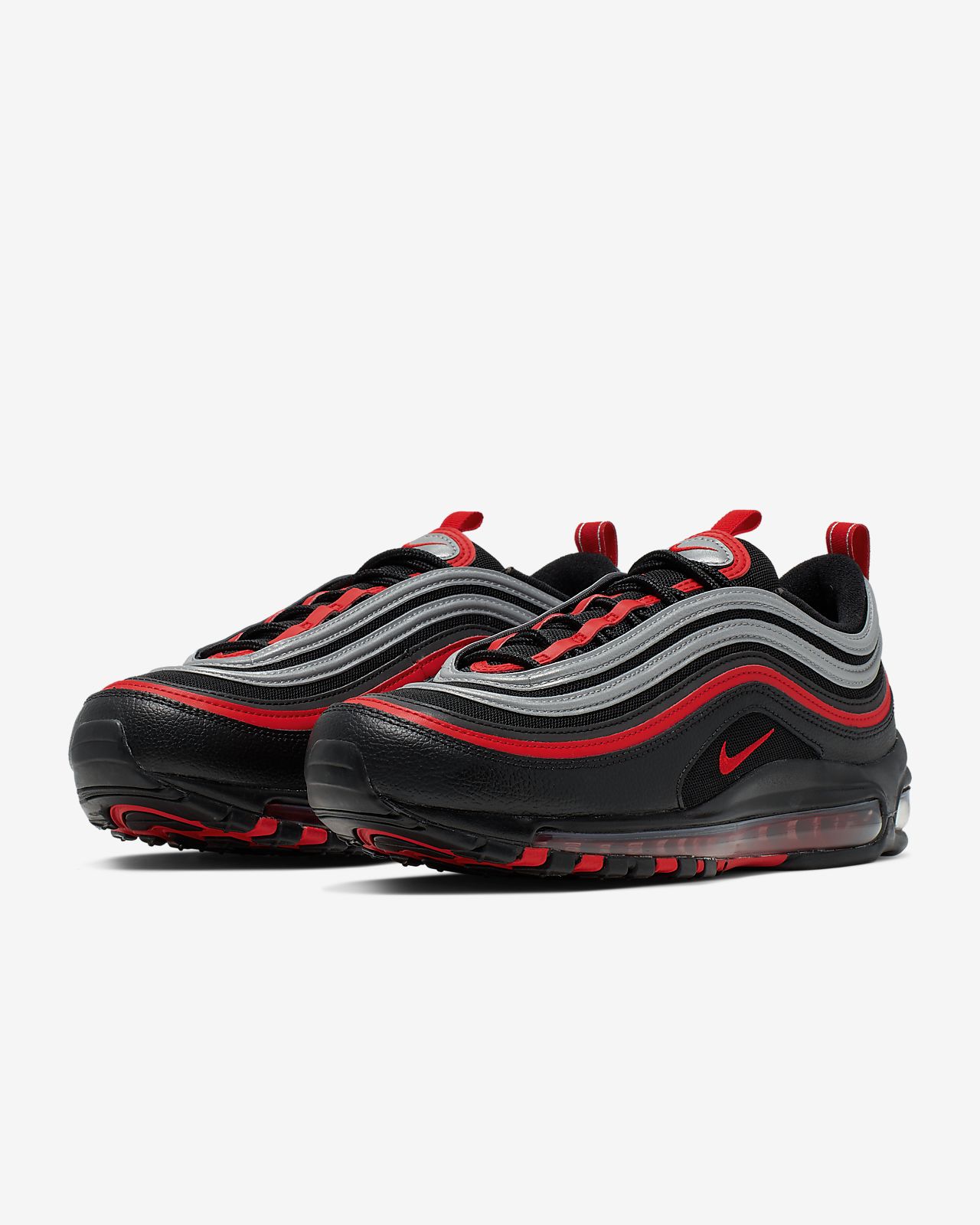 Nike Air Max 97 Zapatillas Hombre. Nike ES España Ofertas 921826 001 Nike Air Max 97 Negro Blanco