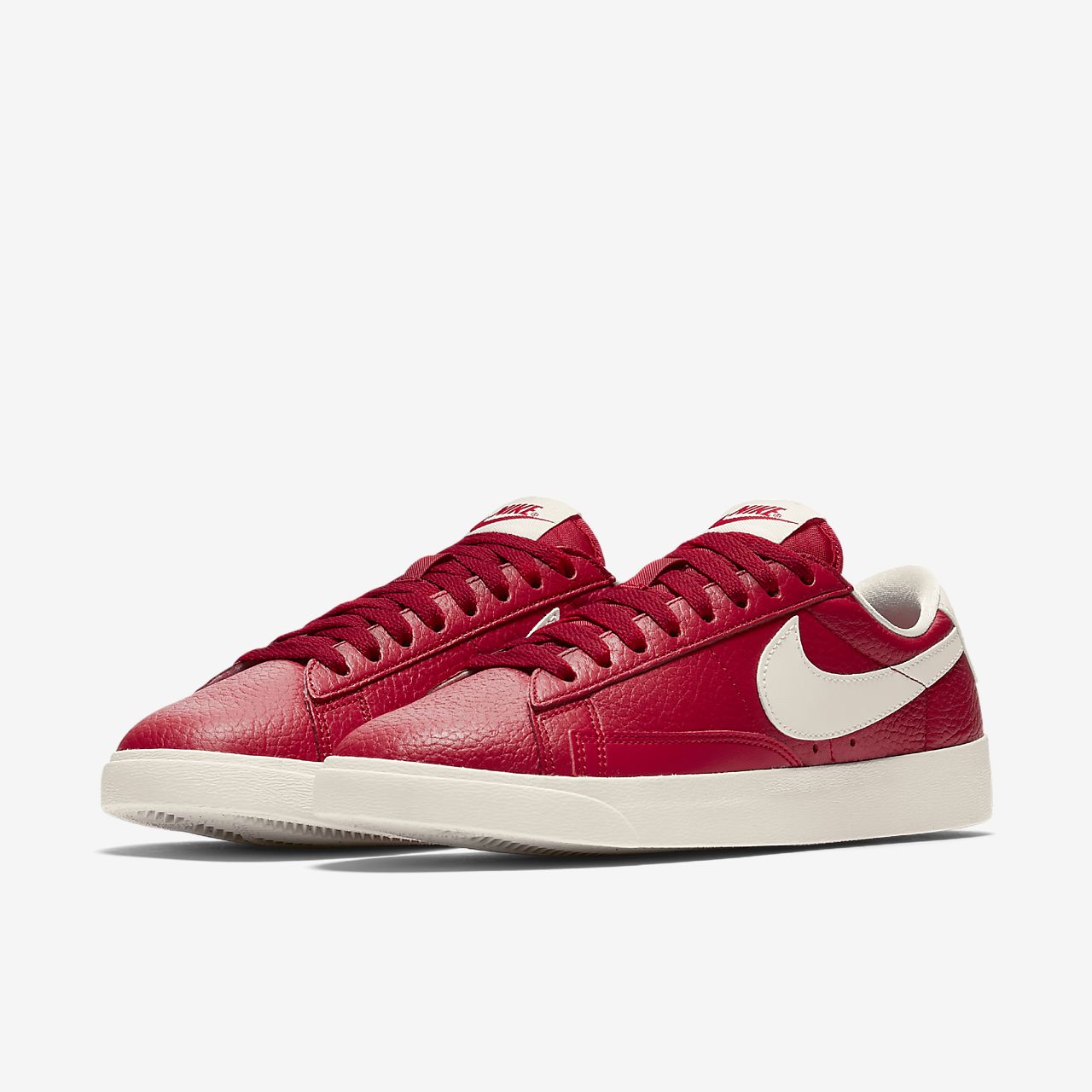 nike blazer low womens red