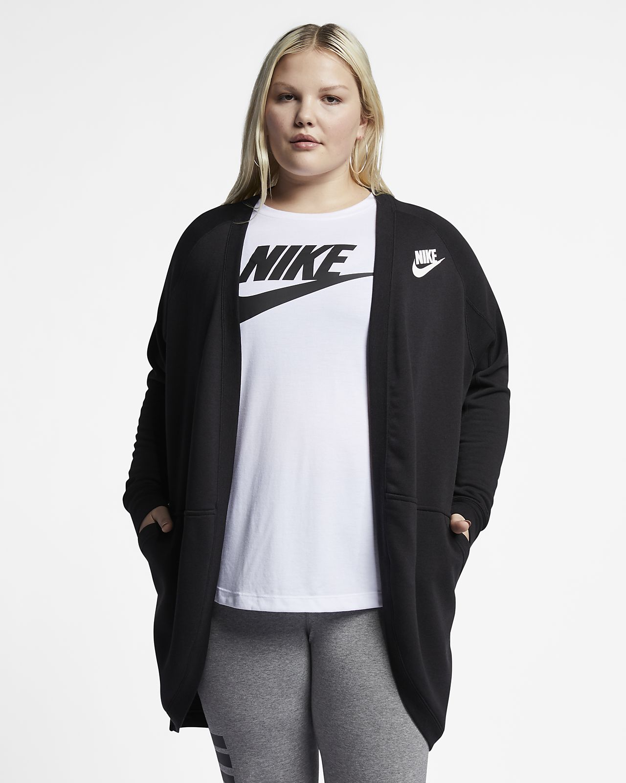 chaquetas nike vintage mujer negro