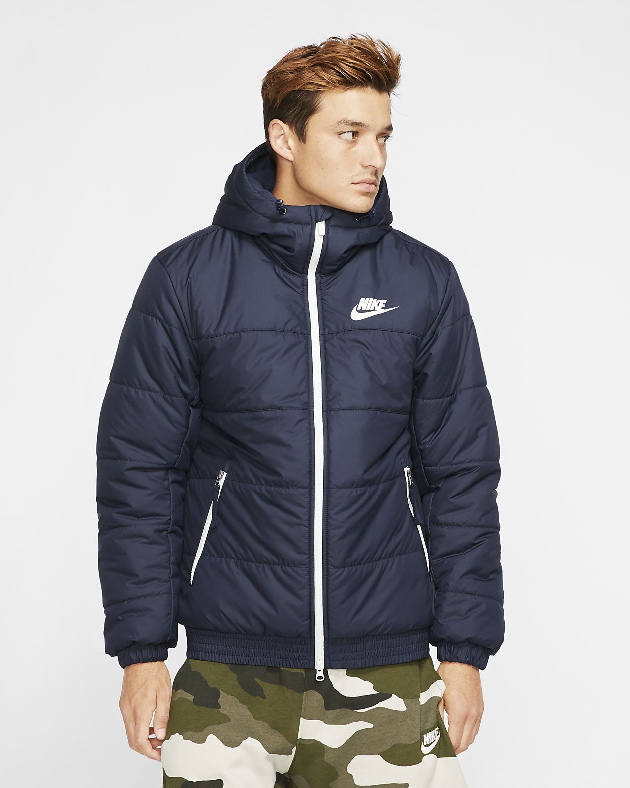 nike men's full zip jacket