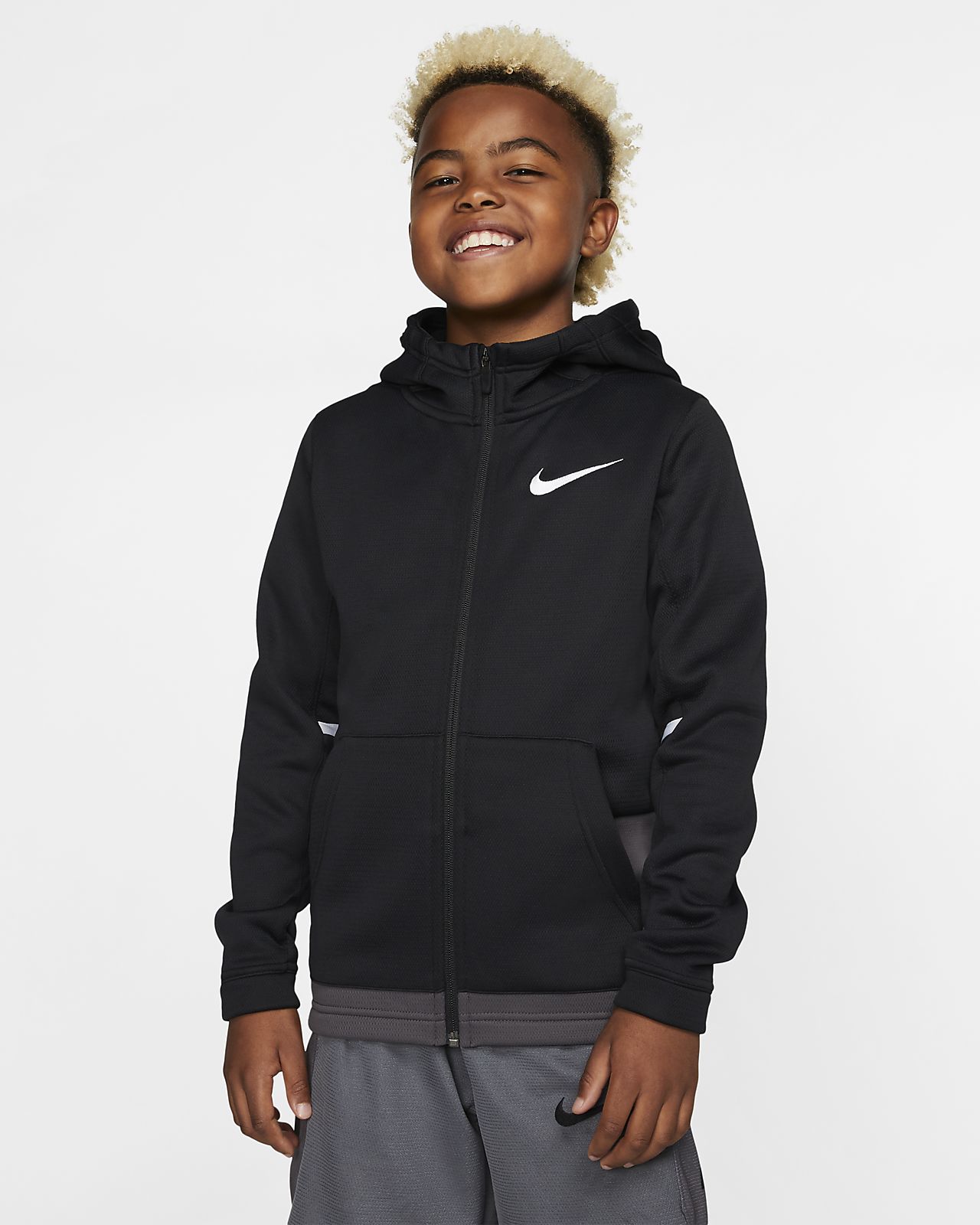 nike full zip basketball hoodie