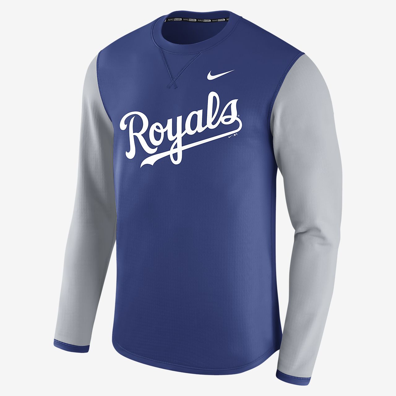 Nike Thermal Crew (MLB Royals) Men's Long Sleeve Shirt. Nike.com