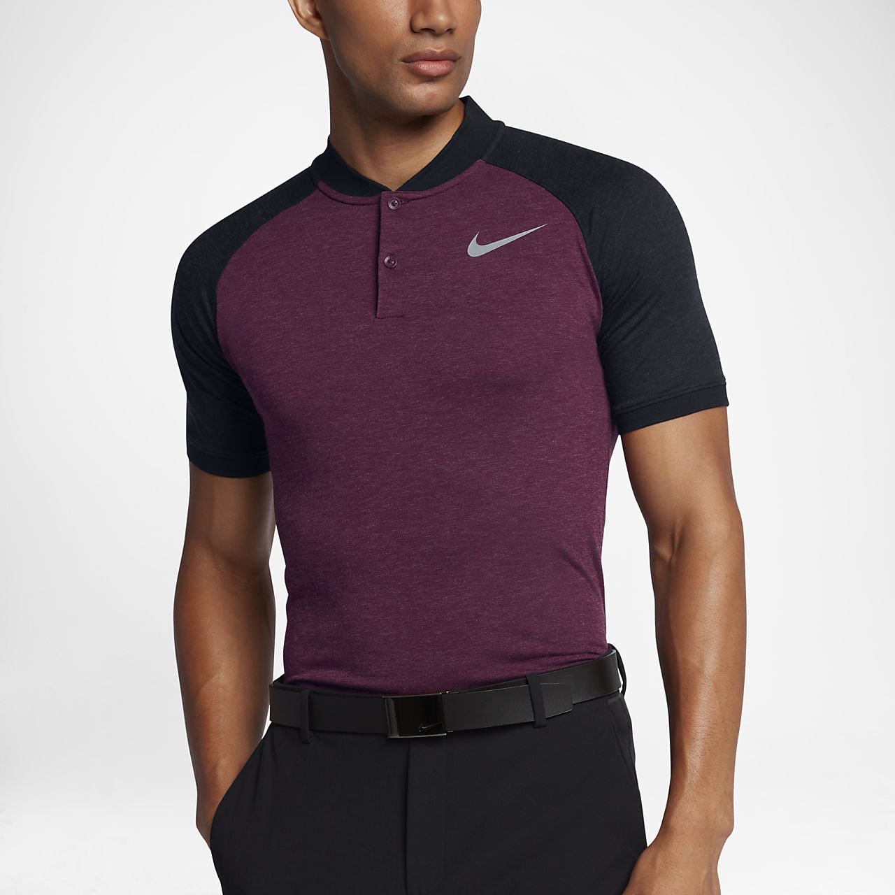 nike fitted polo