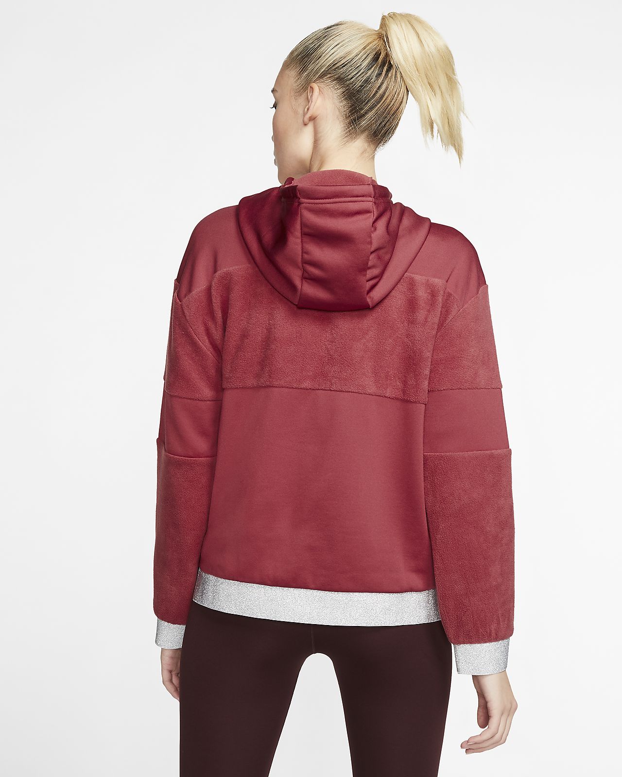 chaleco nike mujer plata