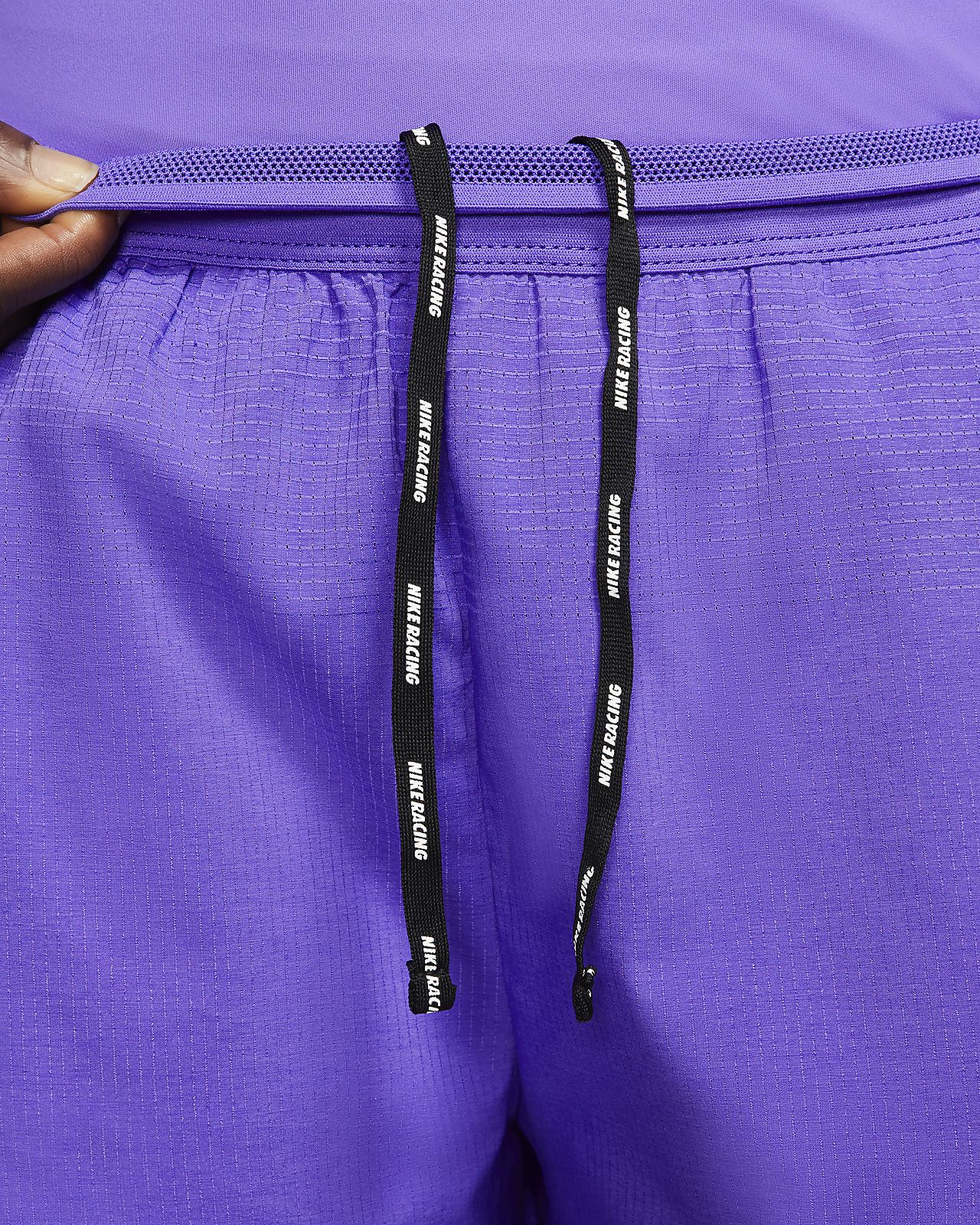 mens purple running shorts