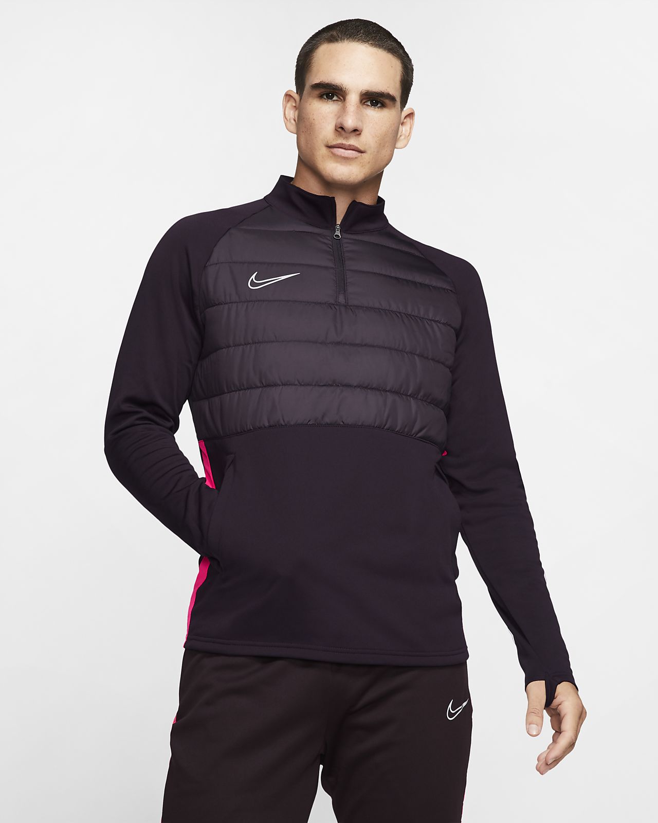 burgundy nike dri fit