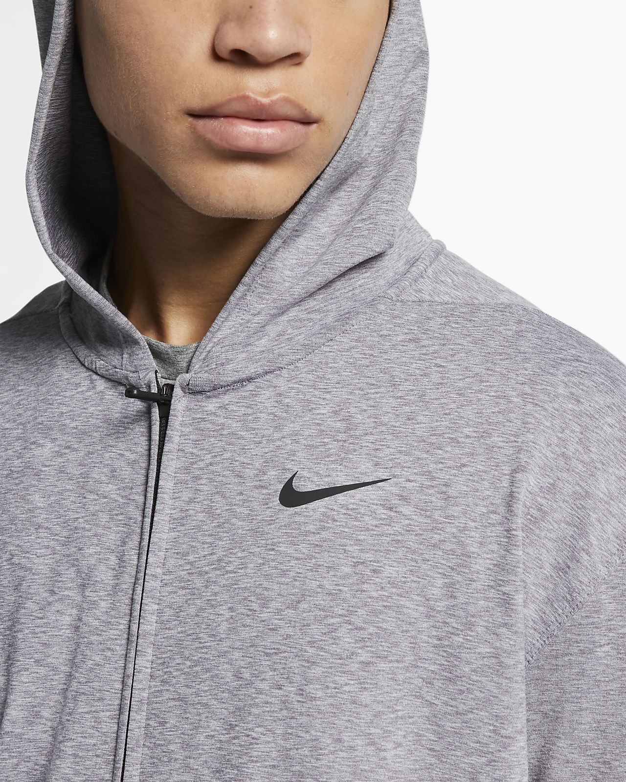 sweat à capuche de yoga entièrement zippé pour homme
