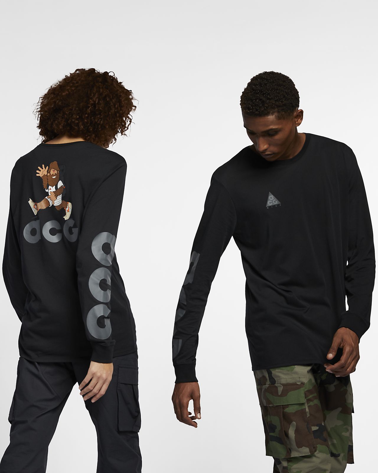 nike acg long sleeve shirt