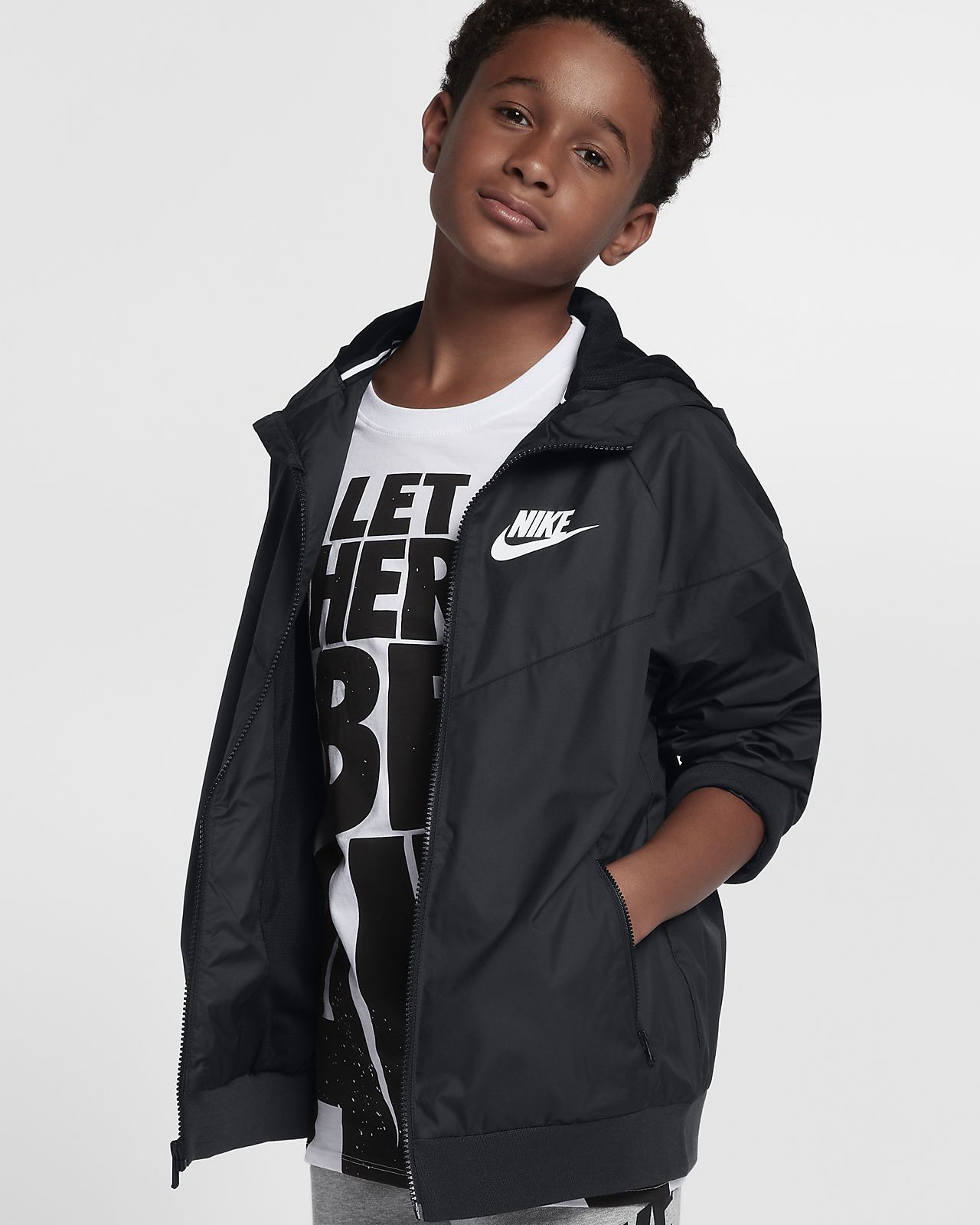 nike sportswear windrunner boys