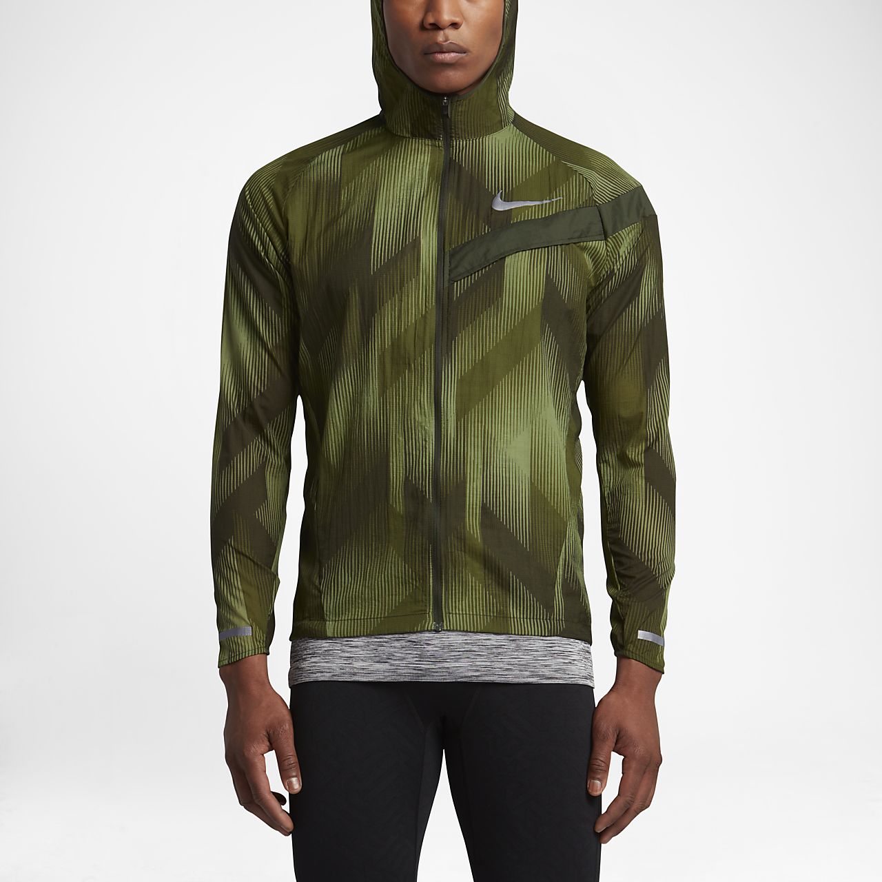 nike light jacket running